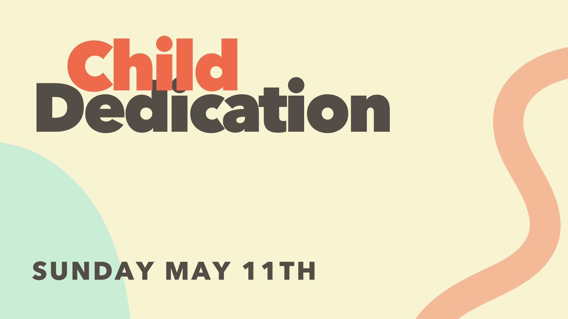 Child Dedication