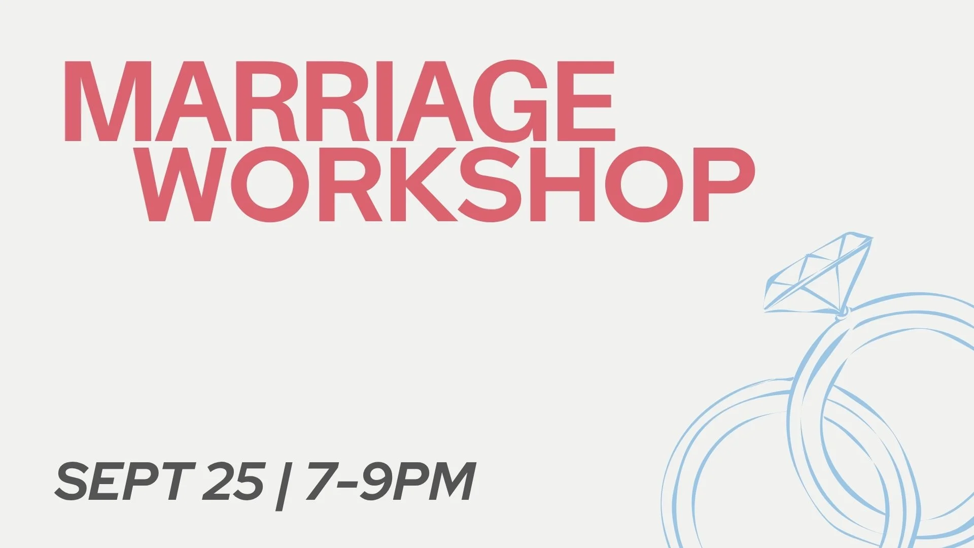 Marriage Workshop