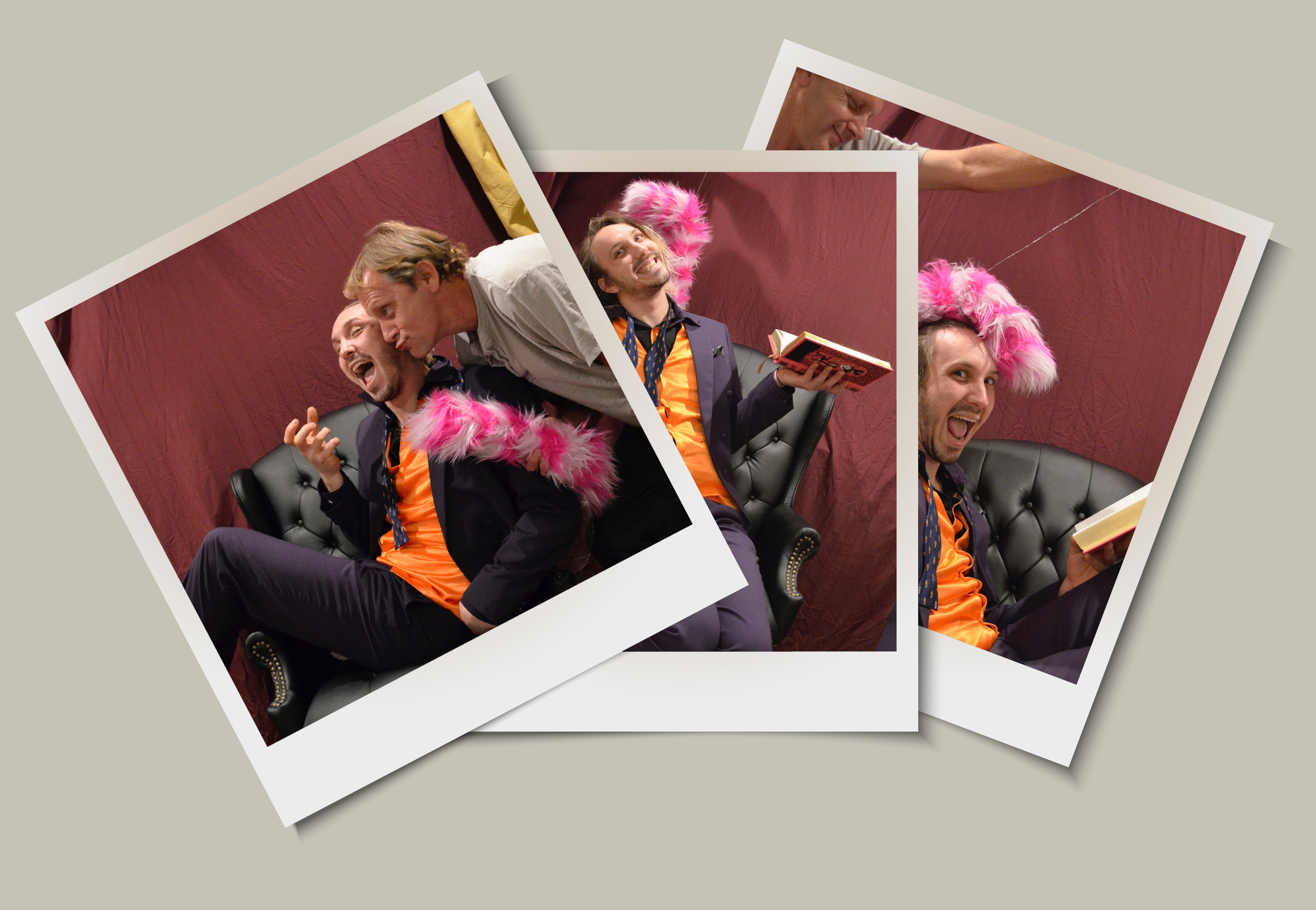 Behind the scenes shenanigans with Brendan and Henry.