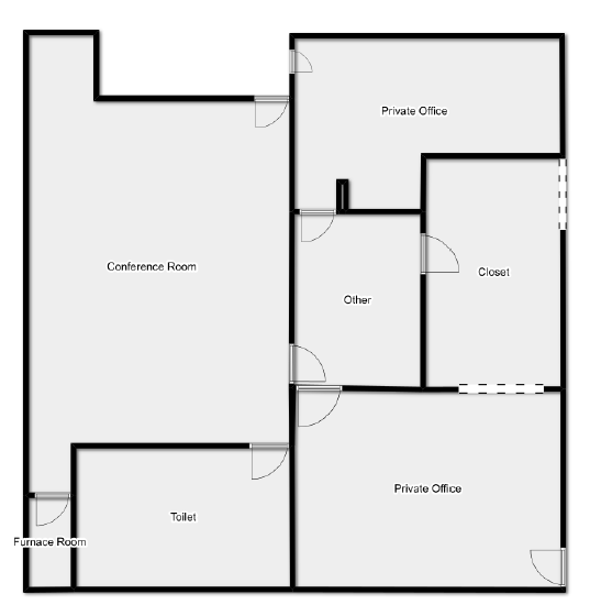  Sample floor plan, to be determined.