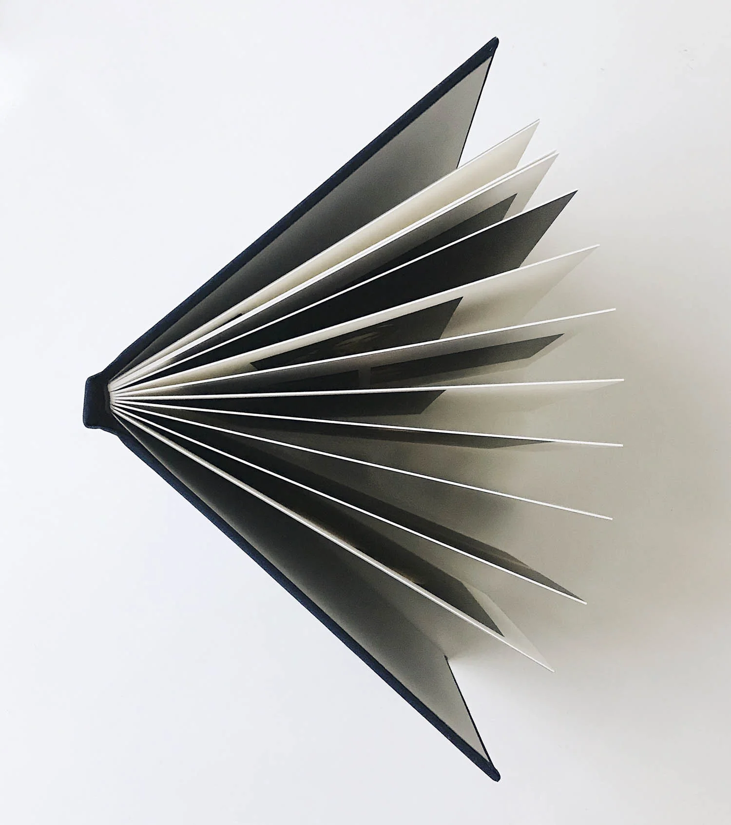 Top view of a boudoir album by Vo Photography