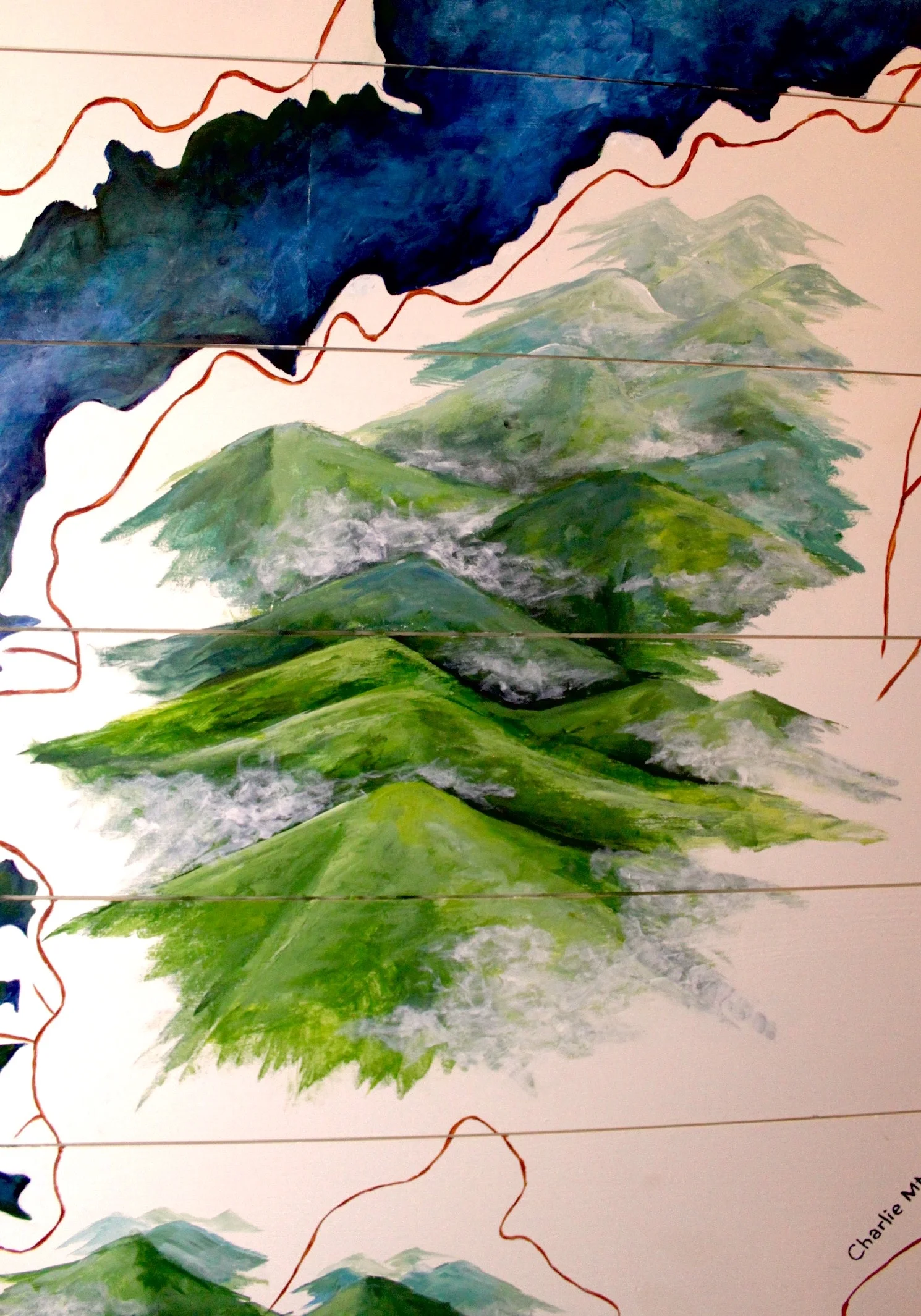Lake Burton Mural