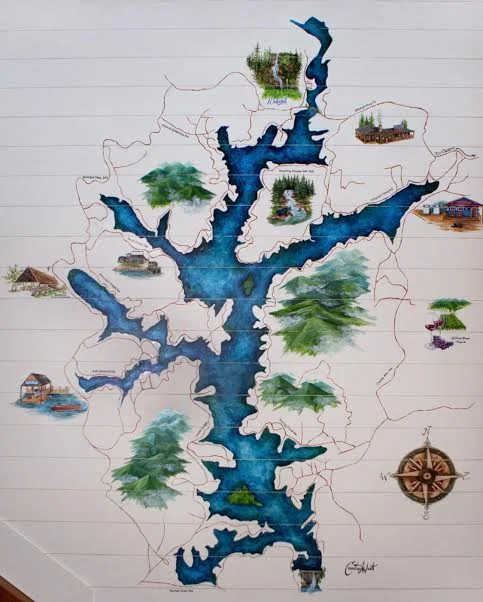 Lake Burton Mural