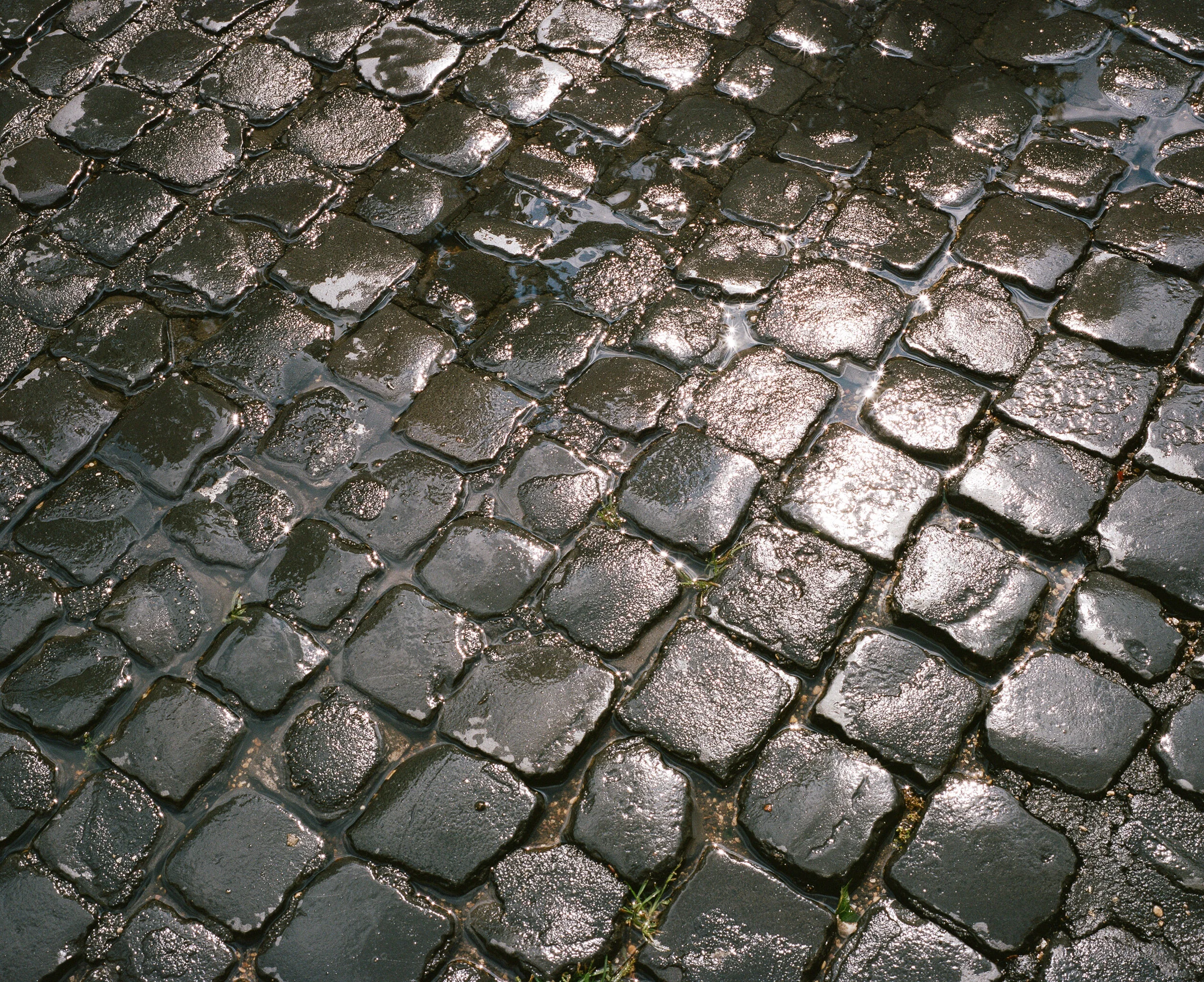 Cobblestone street