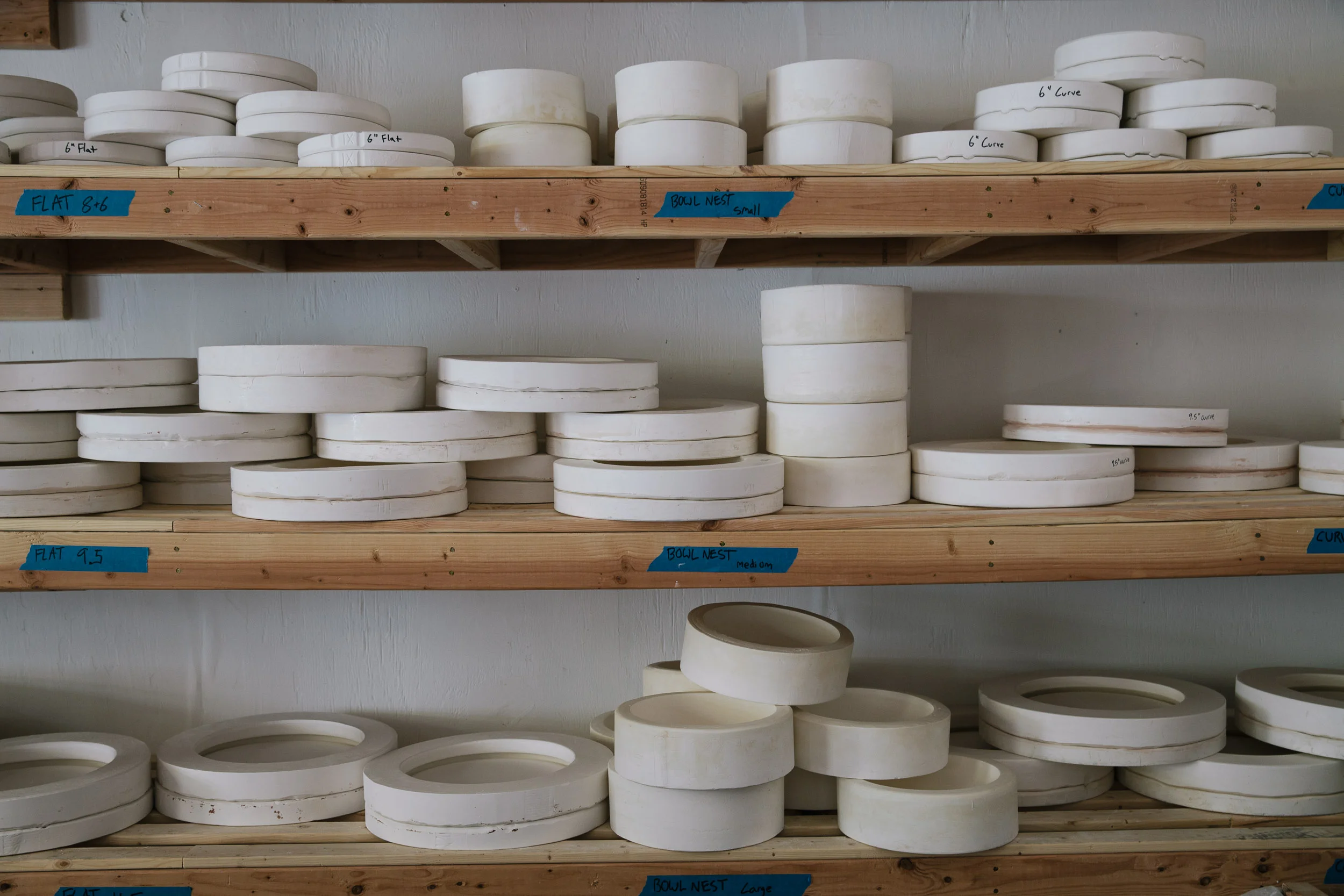 Photographs of Felt+Fat ceramics for Woven Magazine