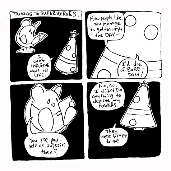 Talking to Superheroes part 01