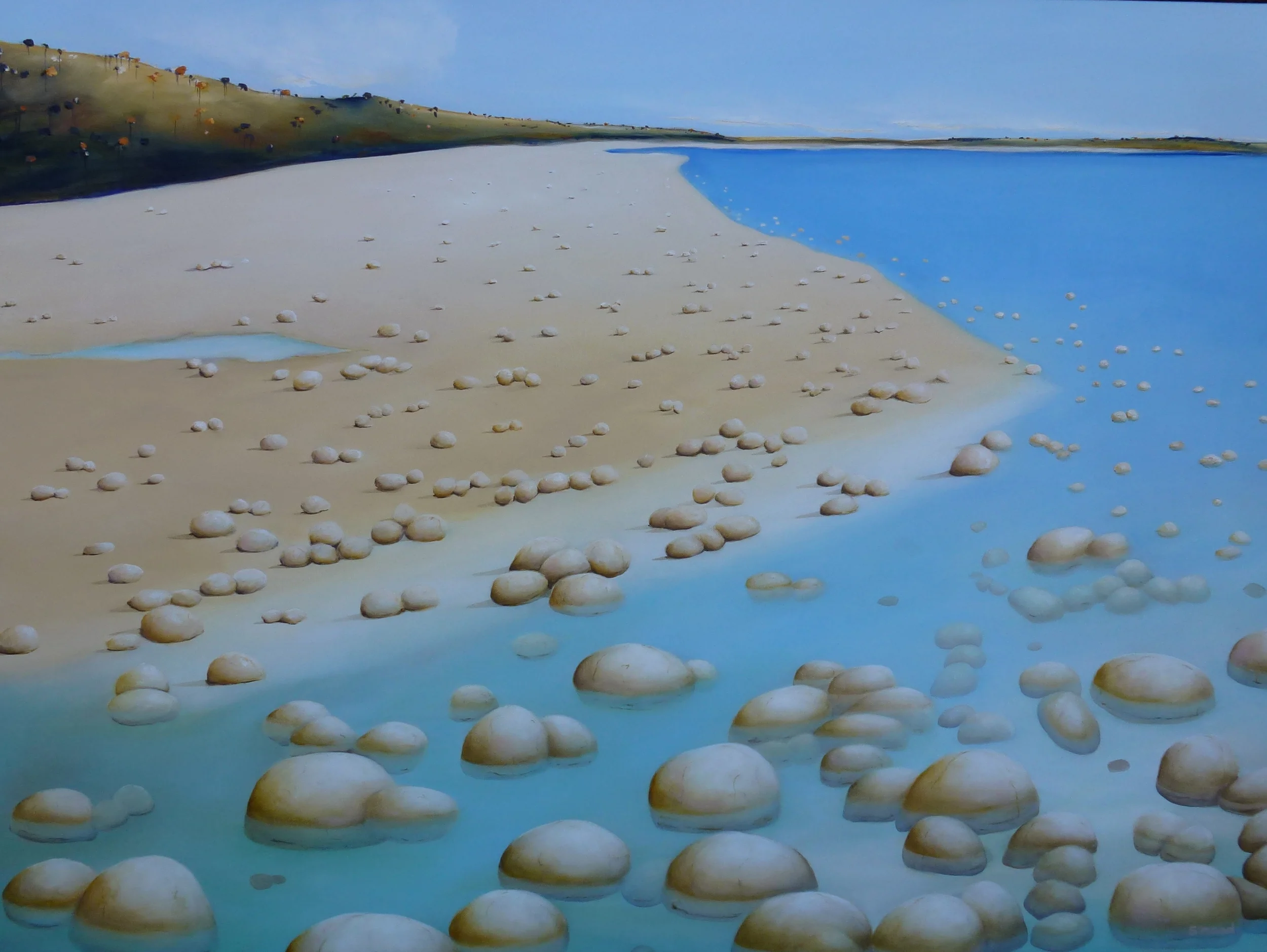 "Tide Goes Out" Oil on canvas Size: 120cm x 92cm Price: SOLD $3,500