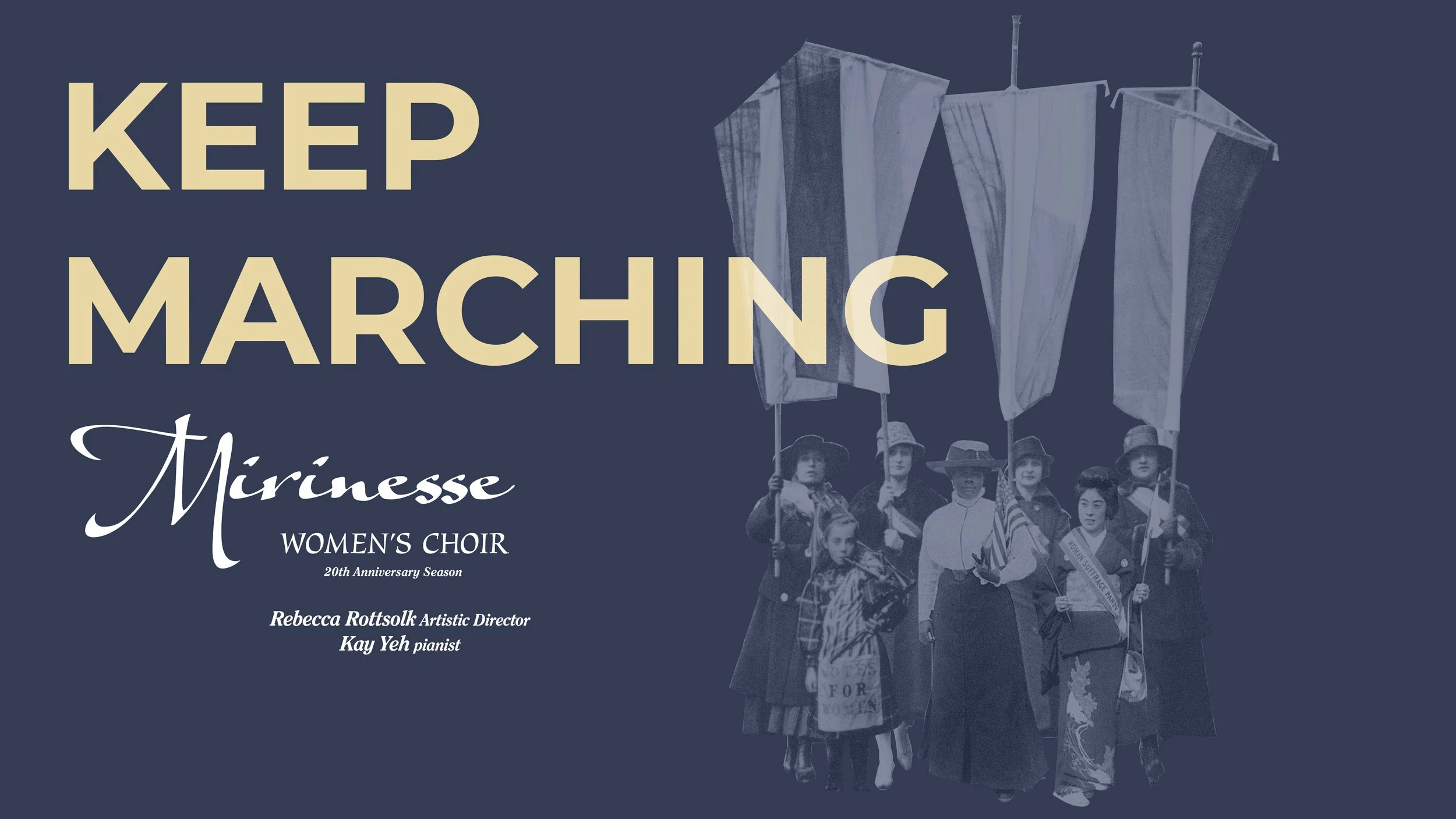 Come hear our spring concert series, Keep Marching!