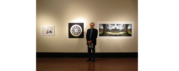 DW @ WRVAP's Riparian Rites exhibition Maitland Regional Art Gallery, 2011