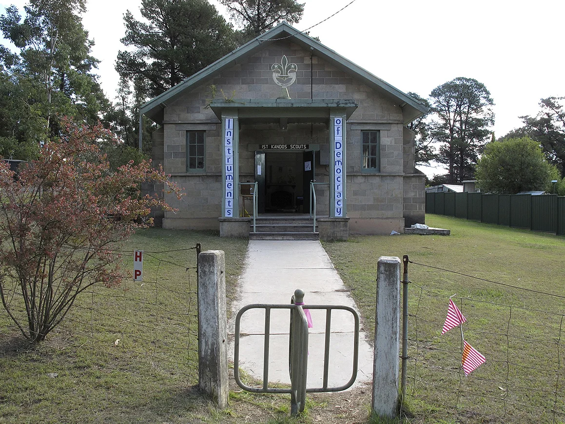 Kandos Scout Hall hosted WRVAP’s Instruments of Democracy installation + performance for Cementa15. The town of Kandos (90 km north of Lithgow) was until 2011 home to a thriving cement-making industry.