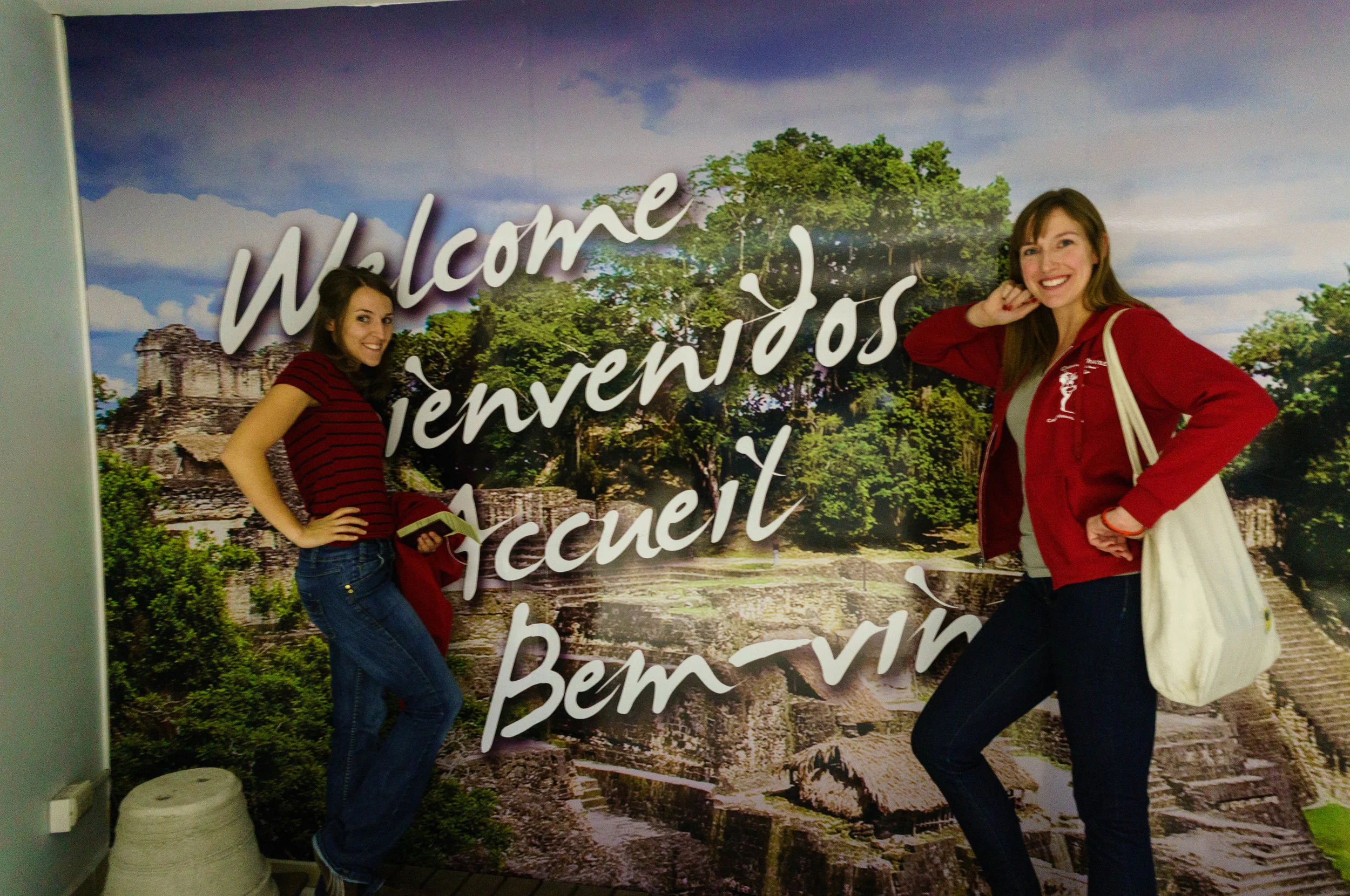 2 flights later we're in Guatemala