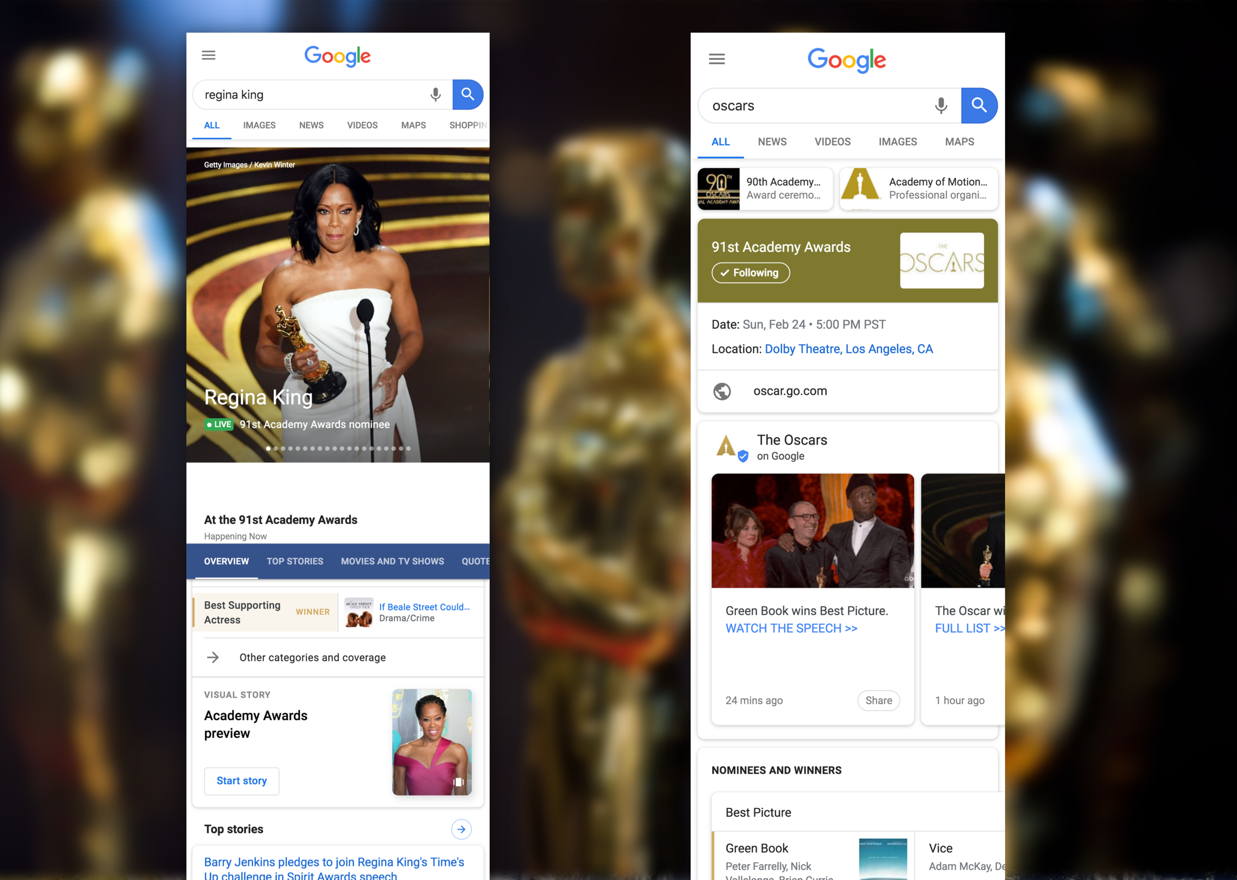 Oscars - Scaling Events on Google Search (Copy)
