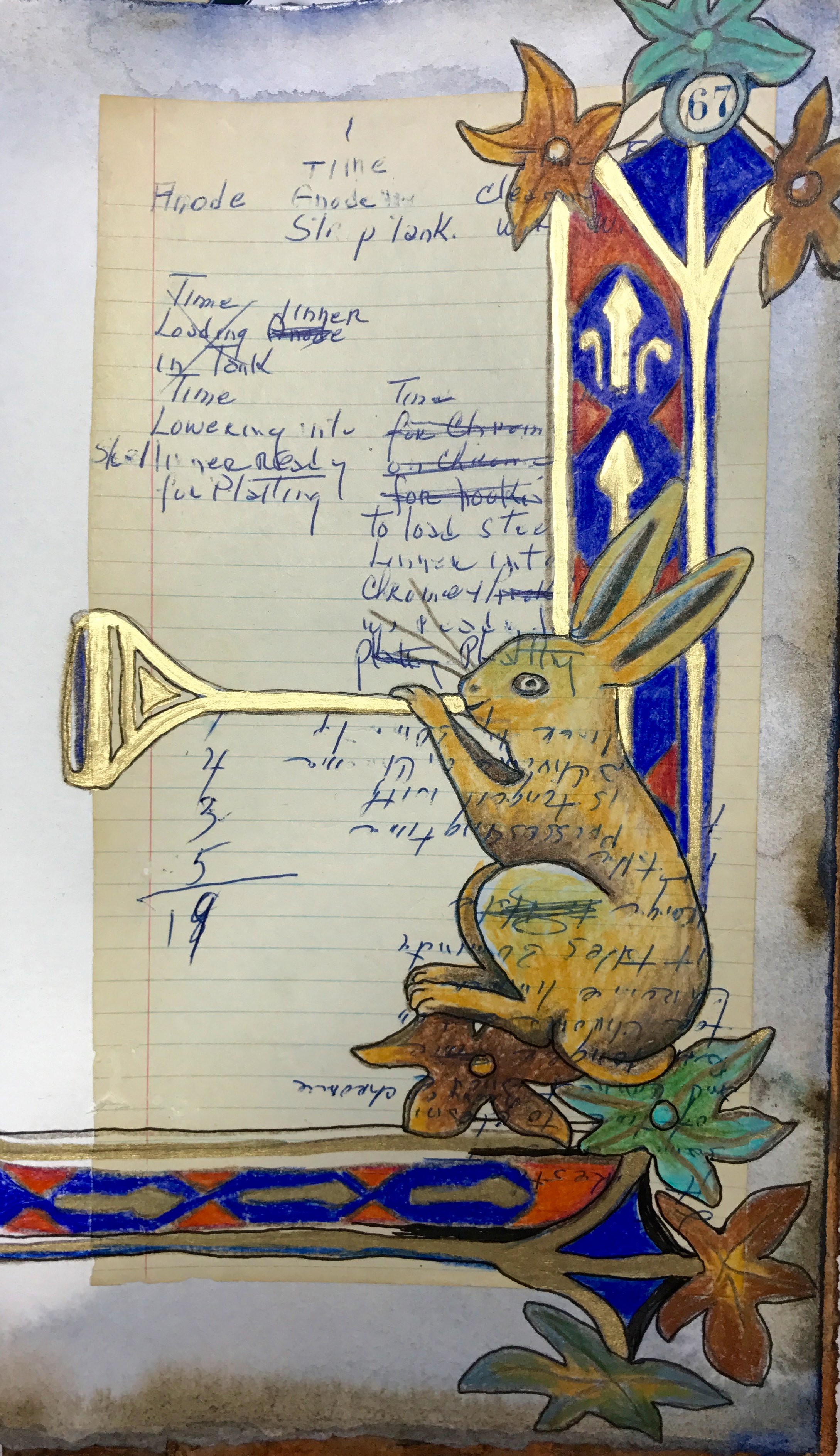 Illuminated Ledger Book