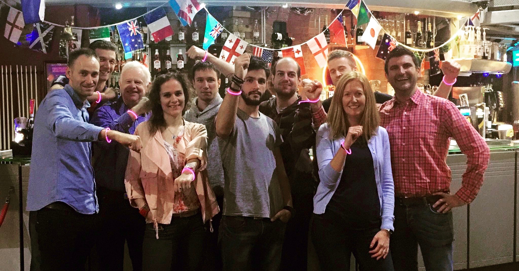 The Powered Now team! Ben, Chris, Zoltan, Emma-Jane, Adam T, Graham, Andrew, Peter, Steve, Panna, Lea, Adam K