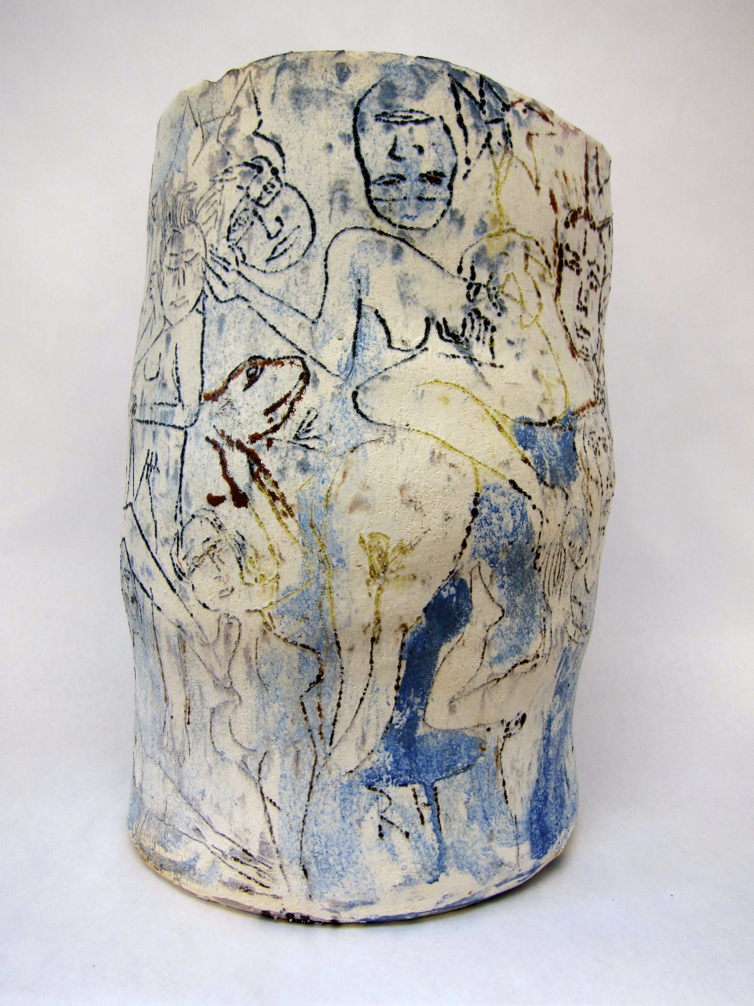 Roger Herman, Untitled , 2016, stoneware. © Rebecca Fanuele