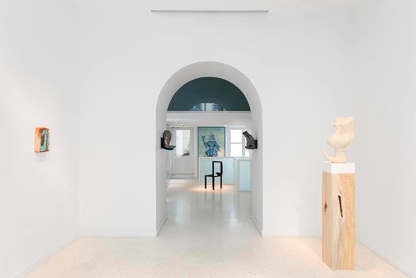 Exhibition's view - Arlene Shechet, Michaela Meise, Katinka Bock, Elizabeth Jaeger.