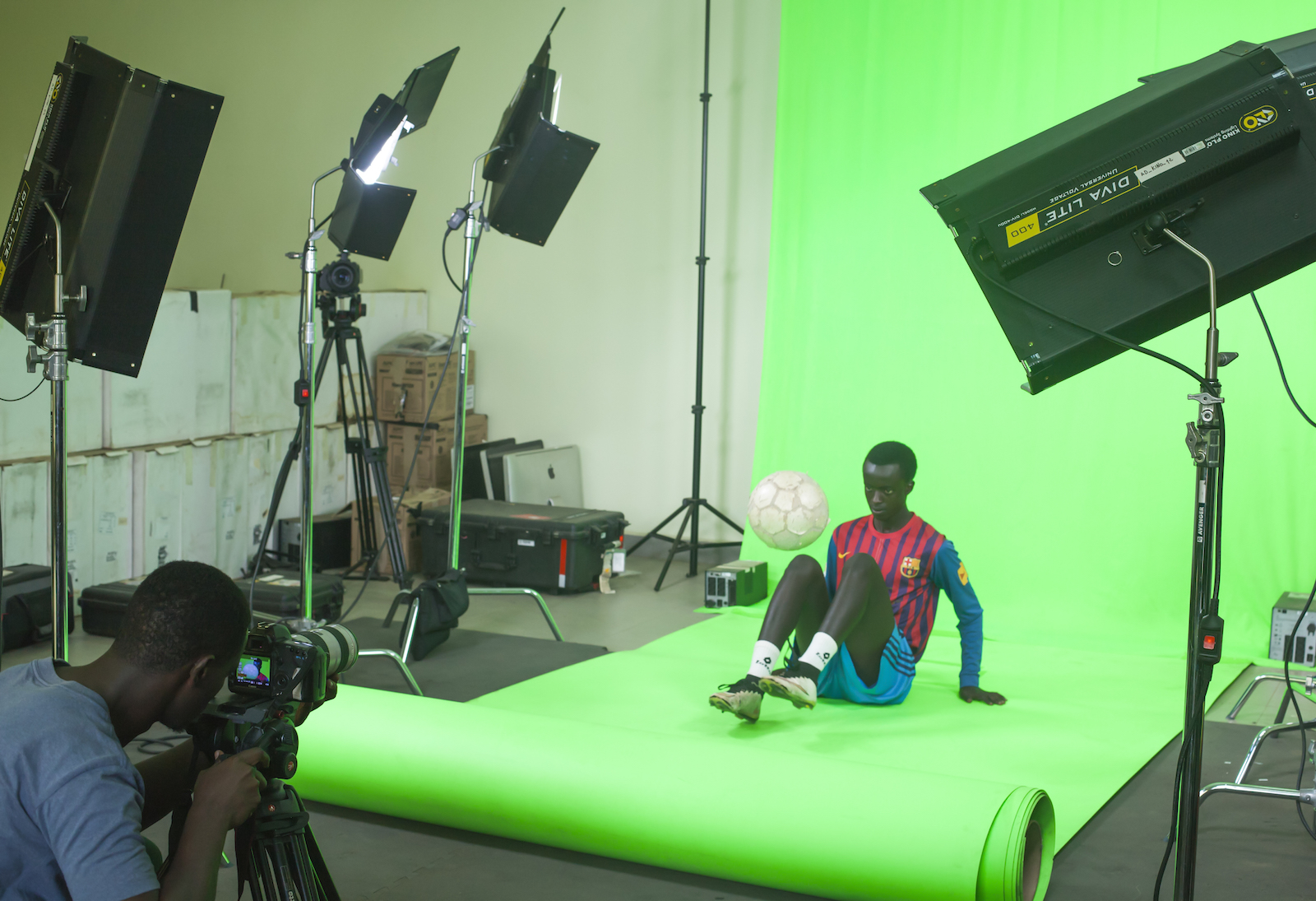AMDA Student trying to Take a close up Shot copy.jpg