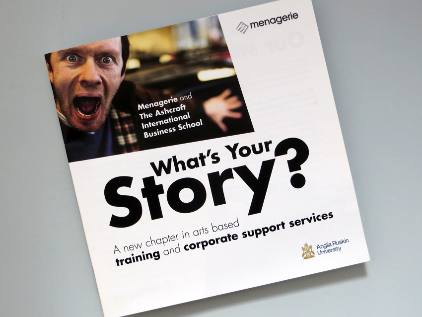 Menagerie/Anglia Ruskin brochure