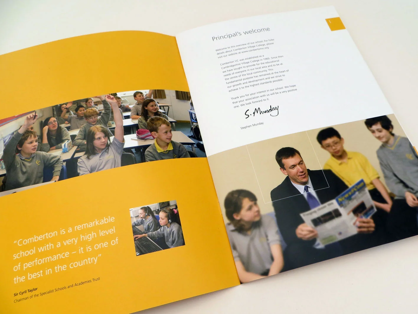 Comberton VC prospectus