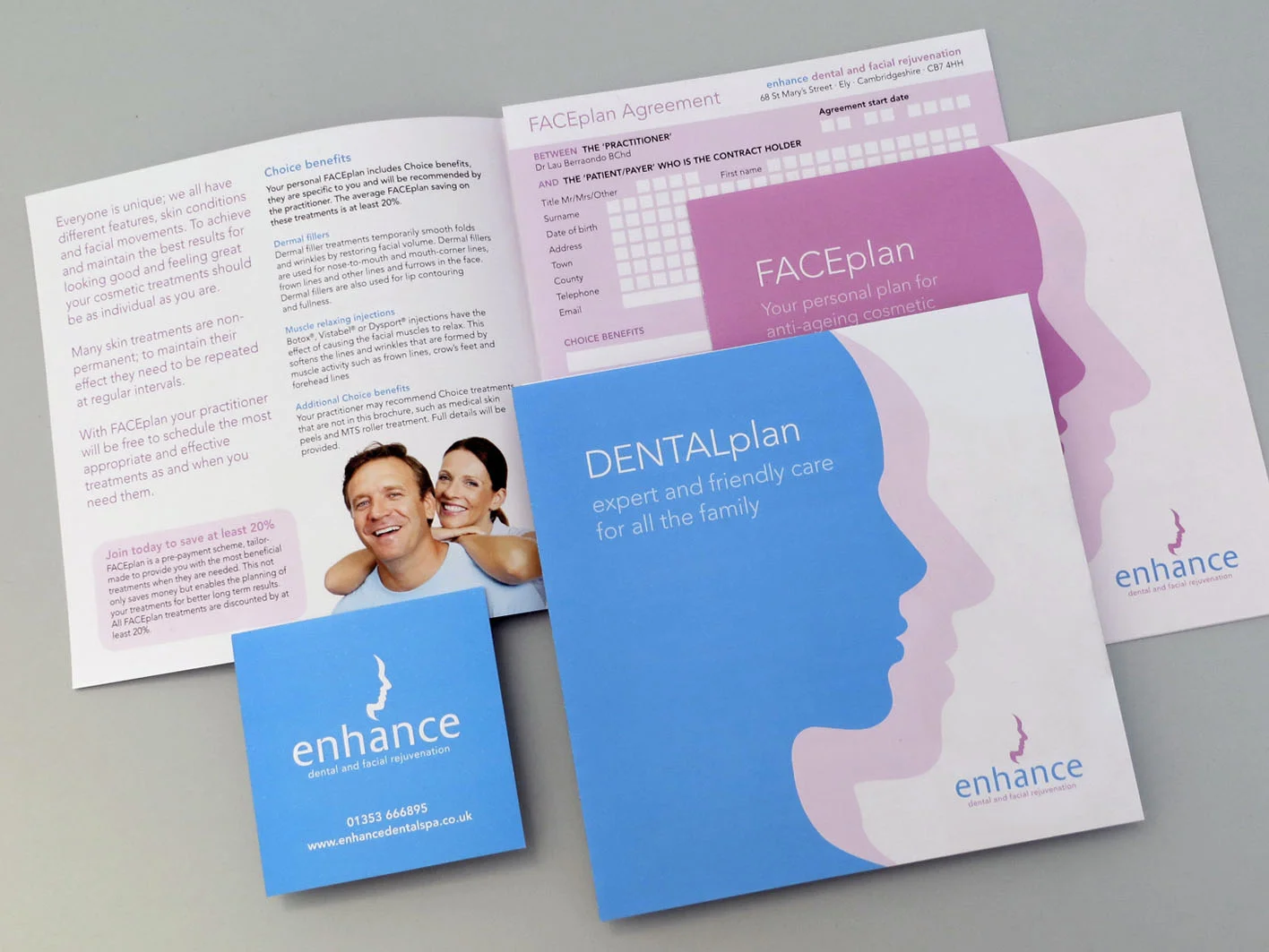 Enhance dental payment plan leaflets
