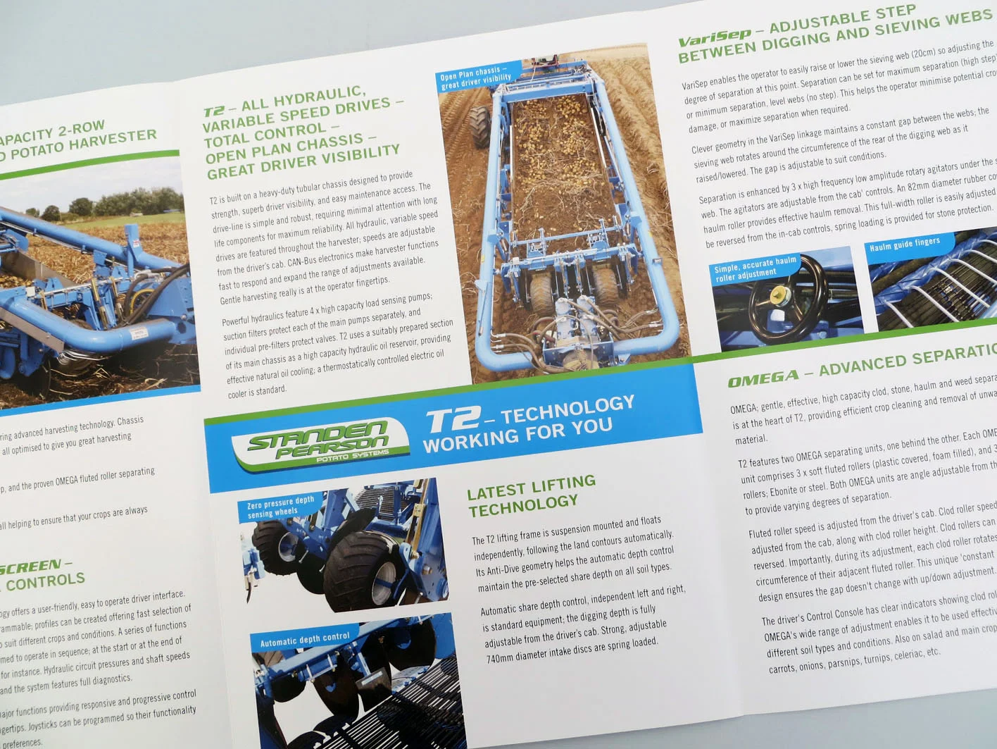 Standen Pearson specification brochures