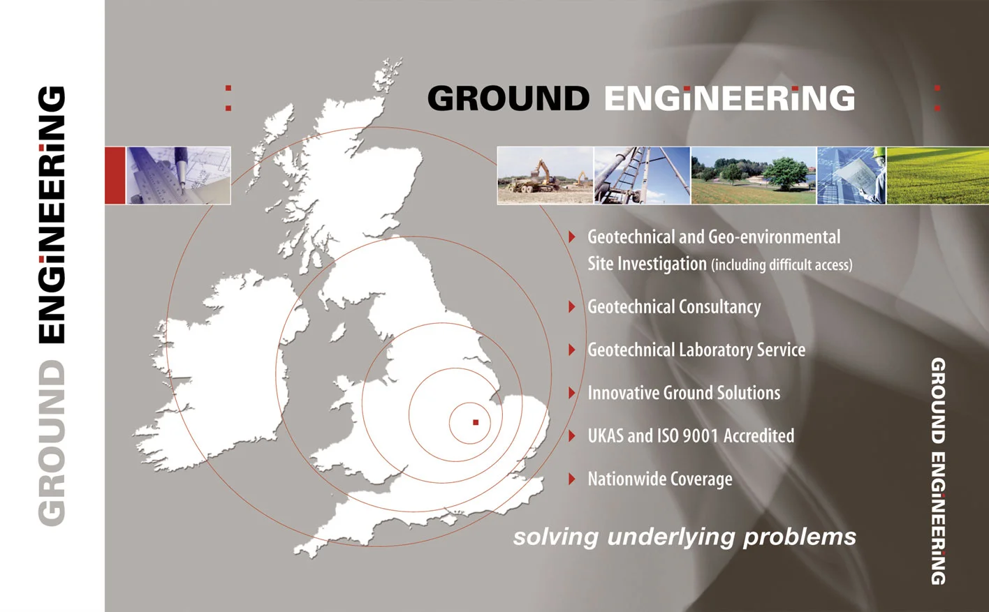 Ground Engineering pop-up exhibition stand
