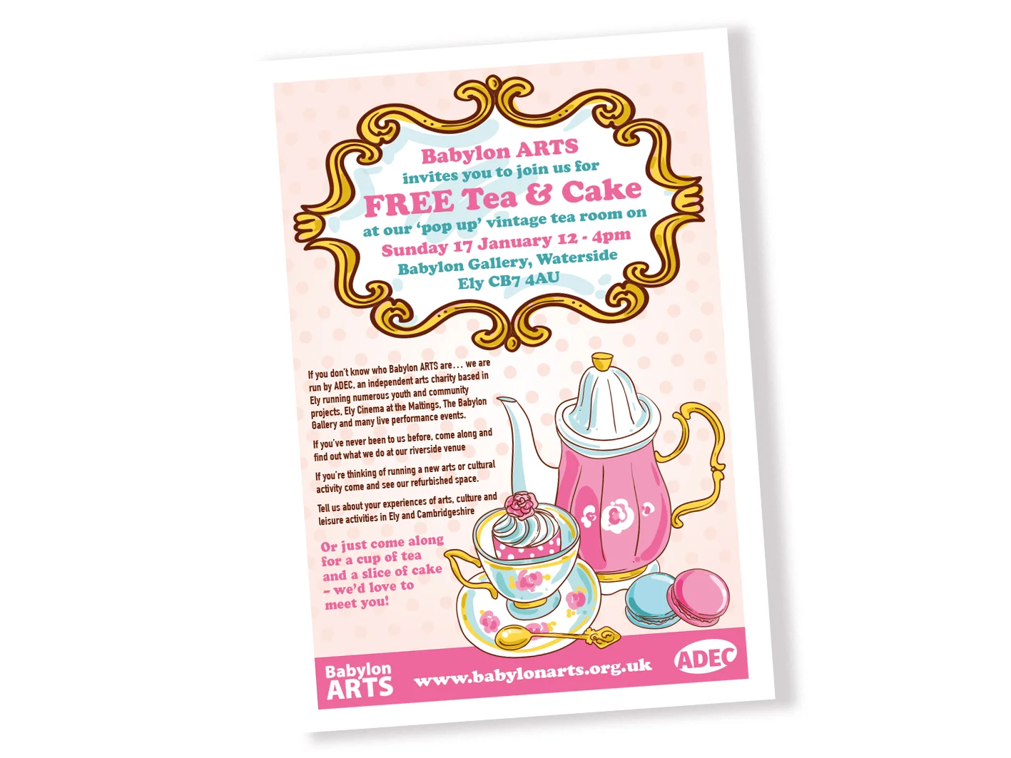 Babylon Arts Tea & Cakes