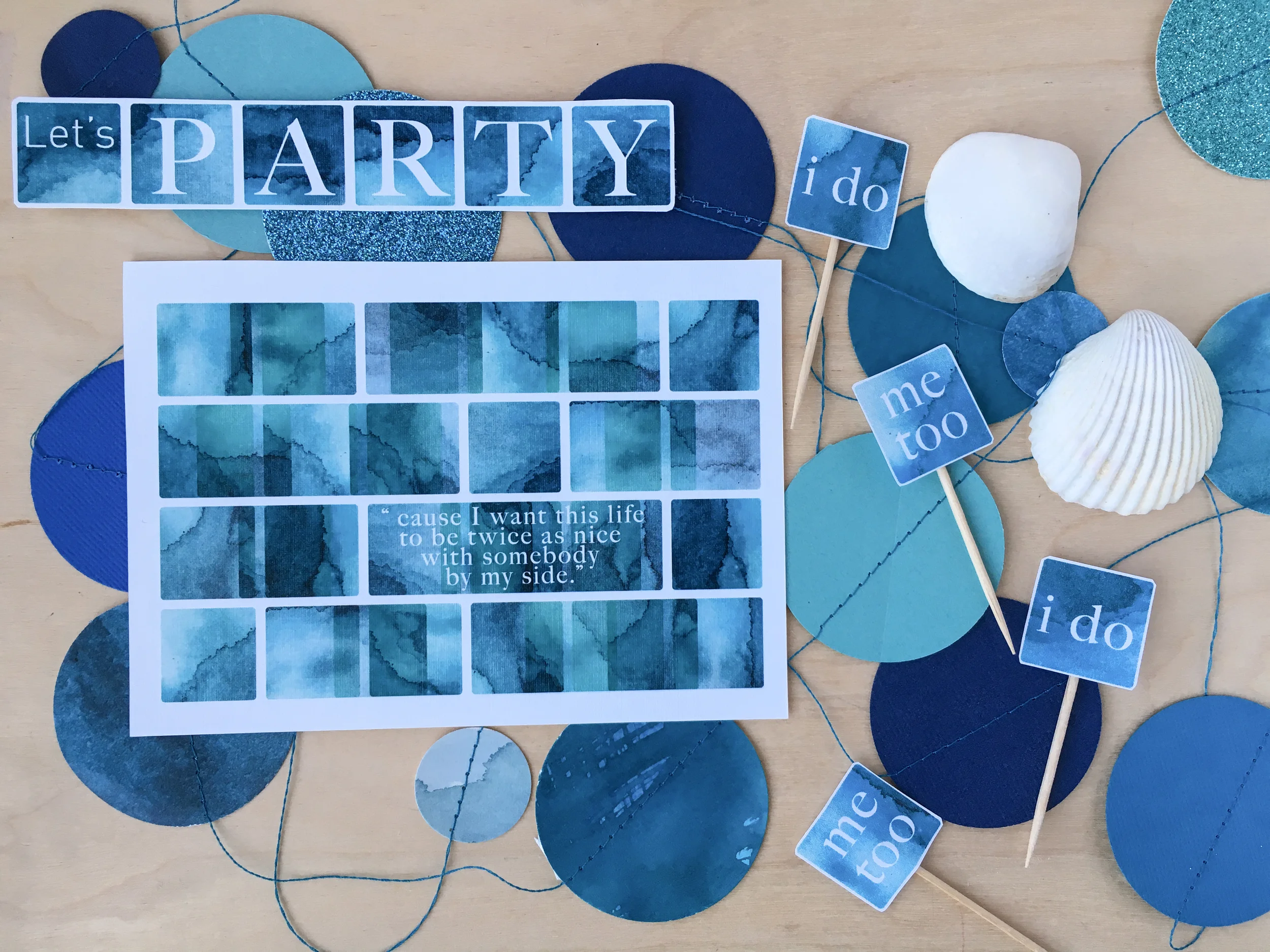 L&K ceremony front plus cupcake toppers