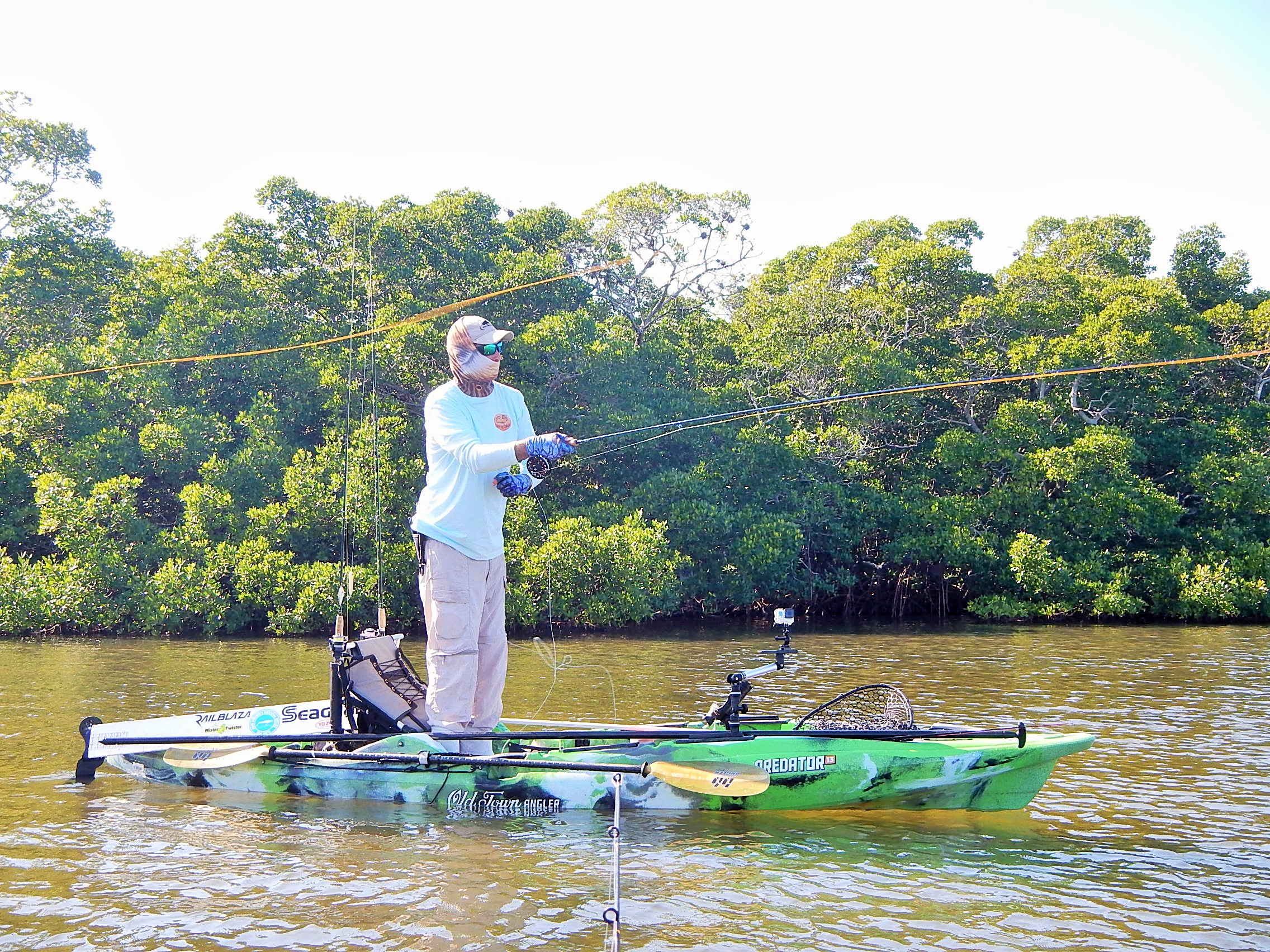 Kayak Fly Fishing — Casting Kayaks
