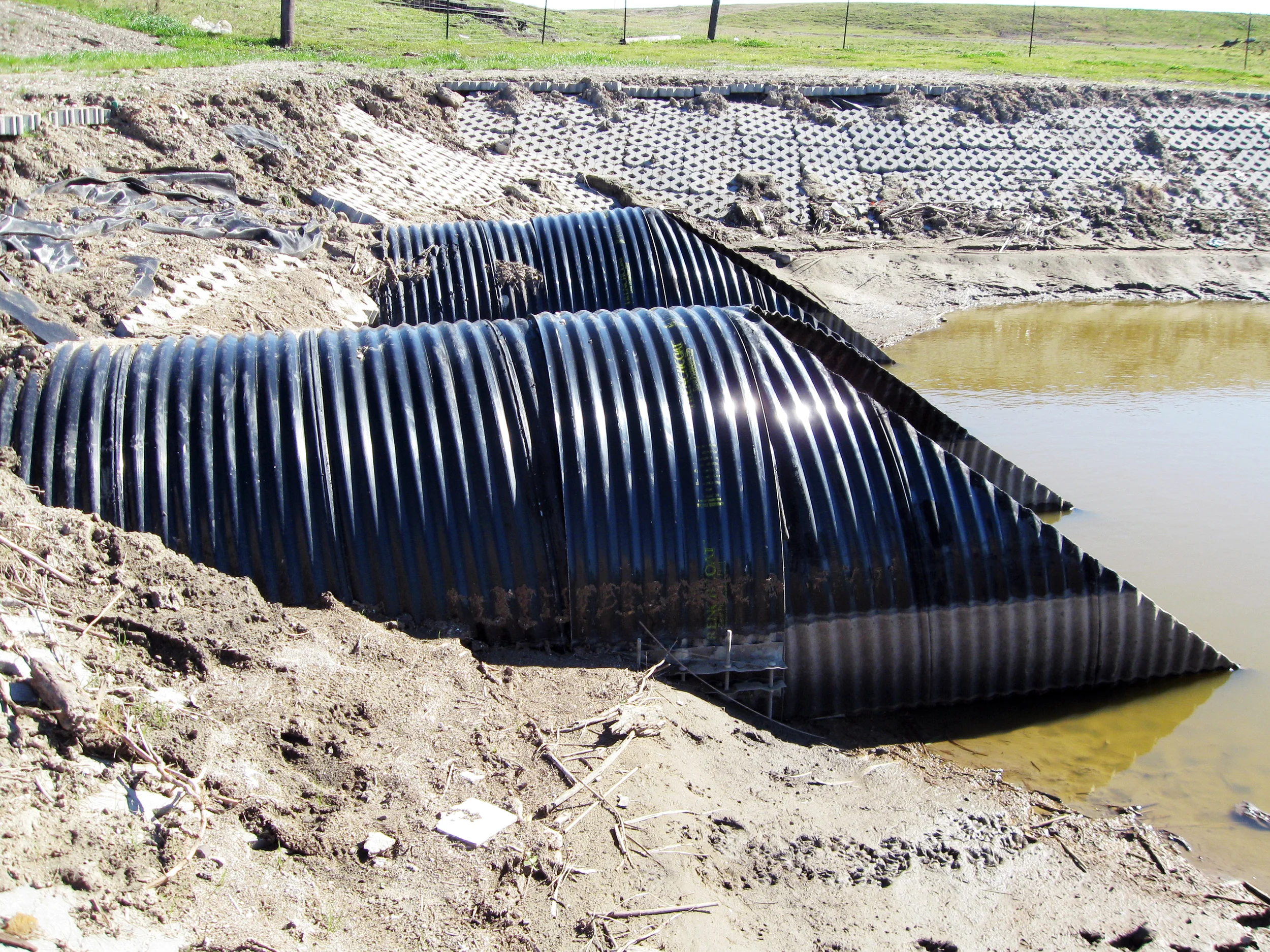 Sluice Gates and Drainage Culverts, Fort Jackson, LA
