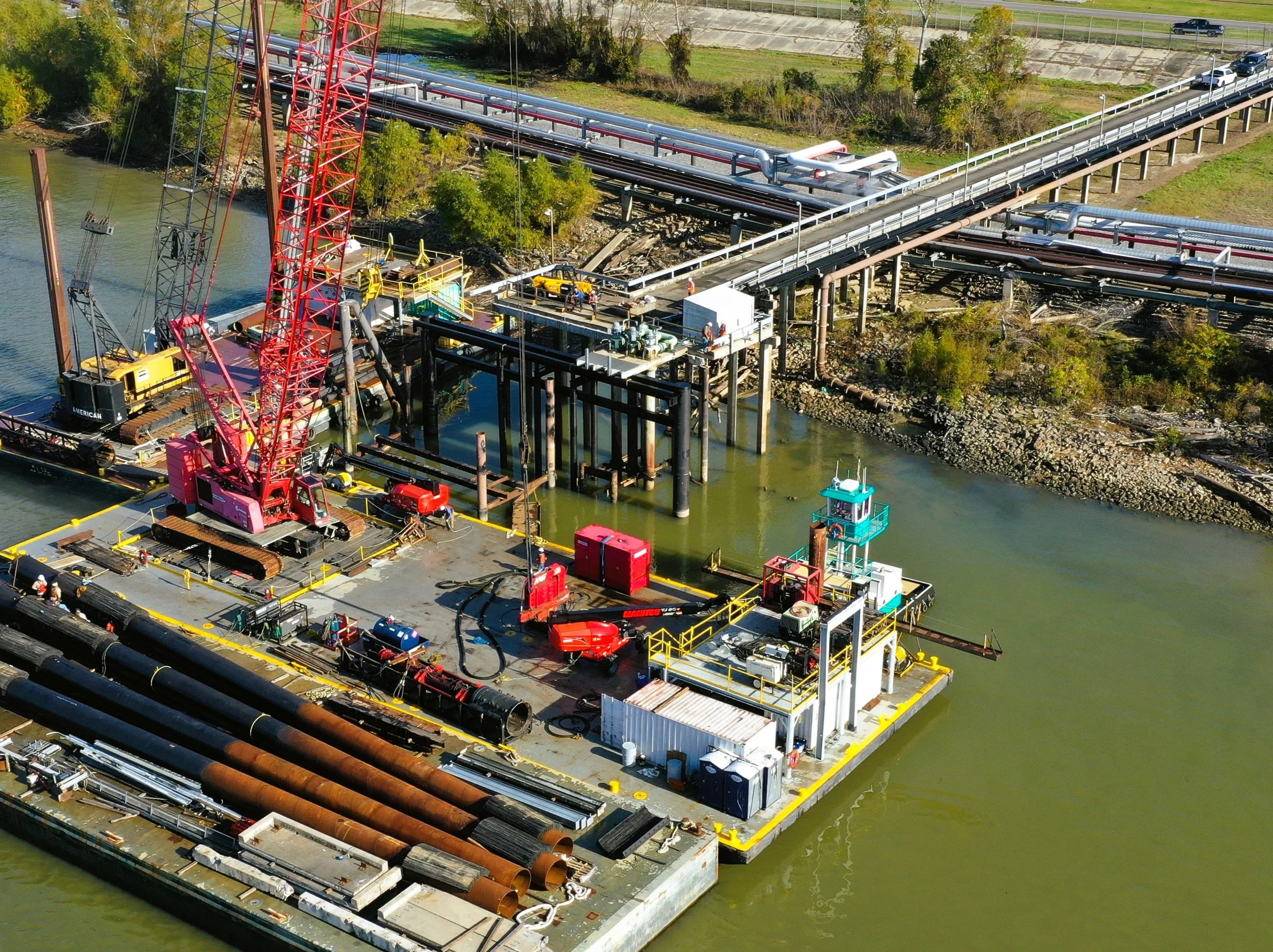 St. Charles Parish Water Intake Structure Platform
