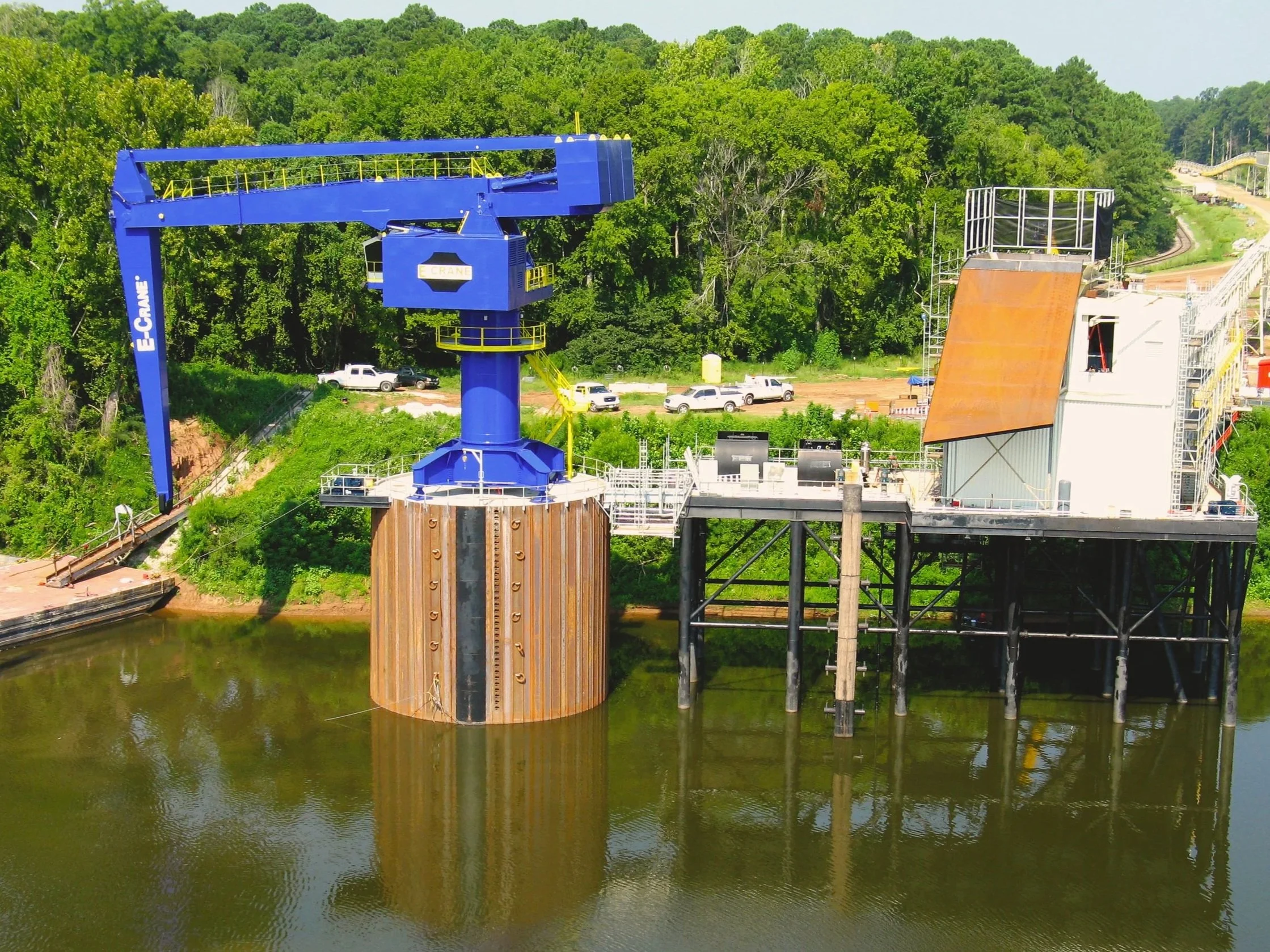 CLECO Rodemacher Station Barge Off-Loading Facility