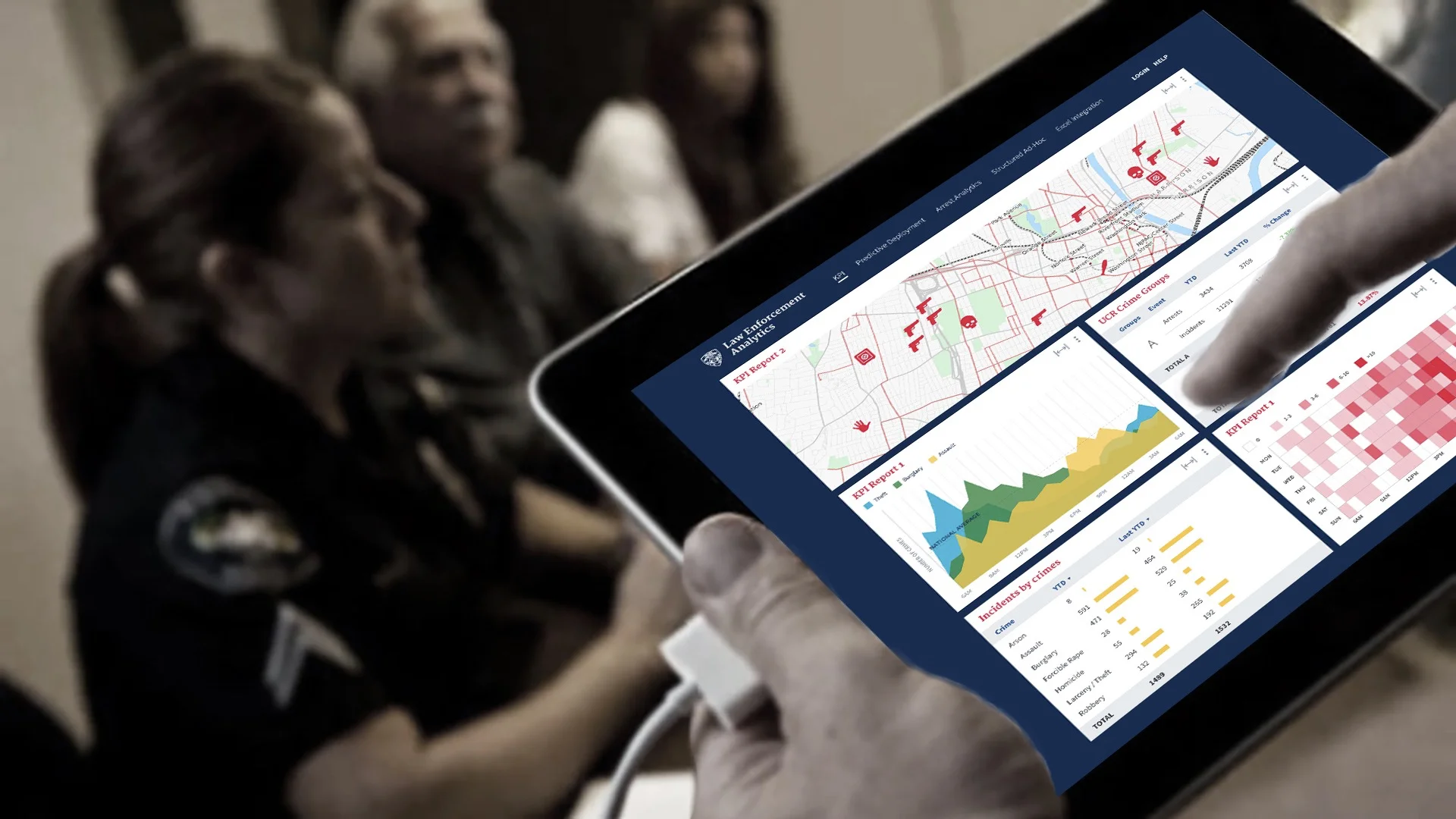 Data analysis for law enforcement