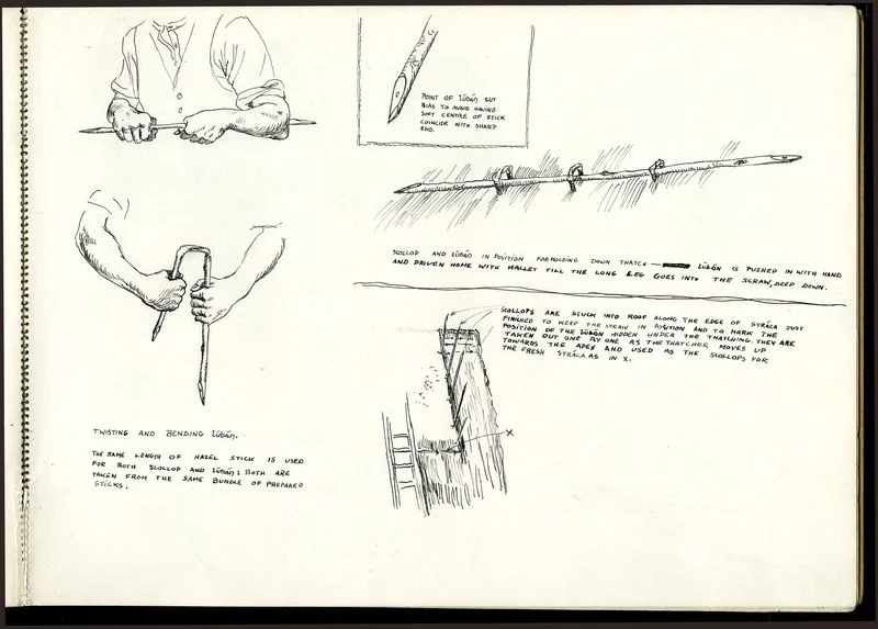 Roofing a Thatched House