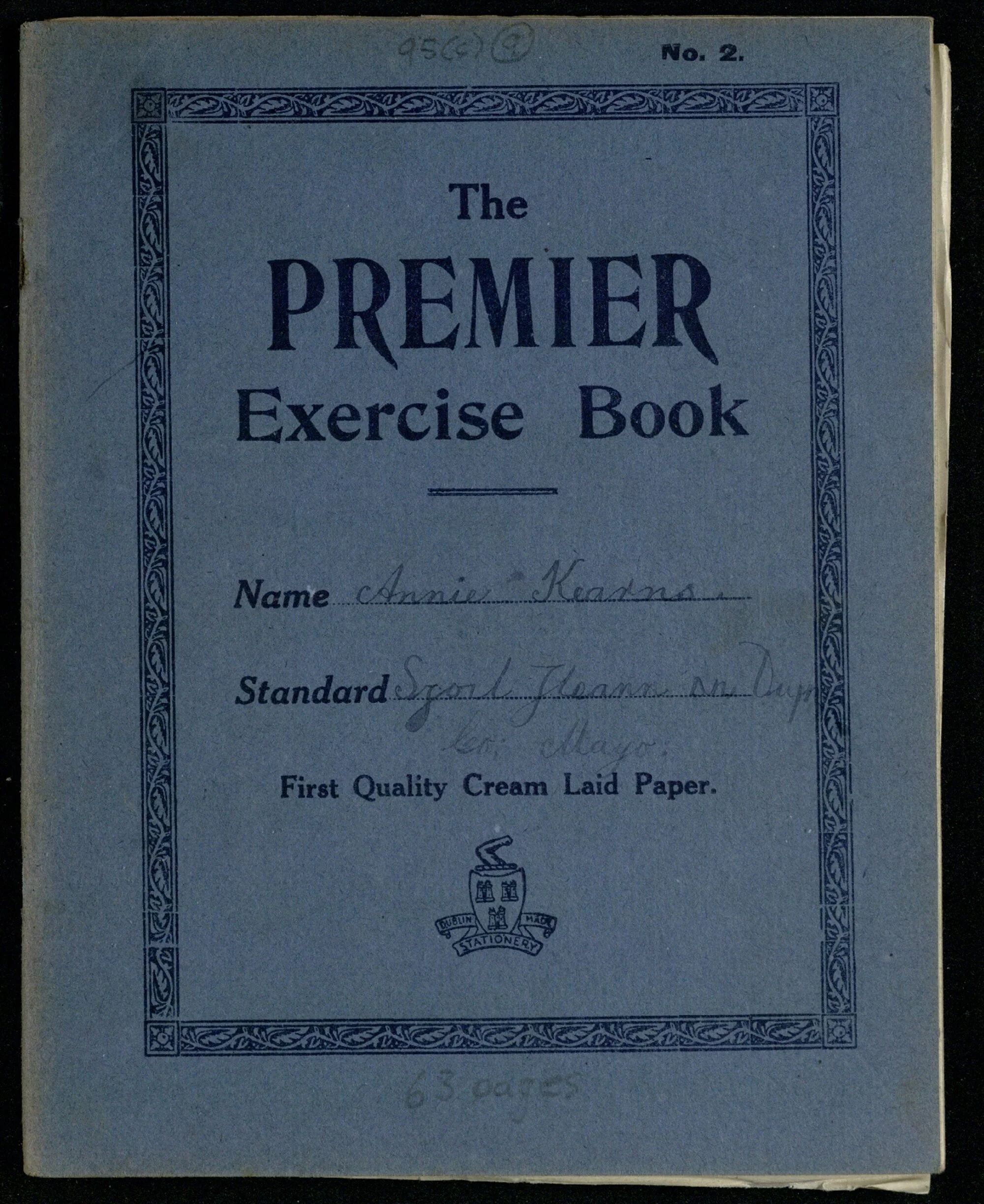 Annie Kearns, Manulla, Co. Mayo,  