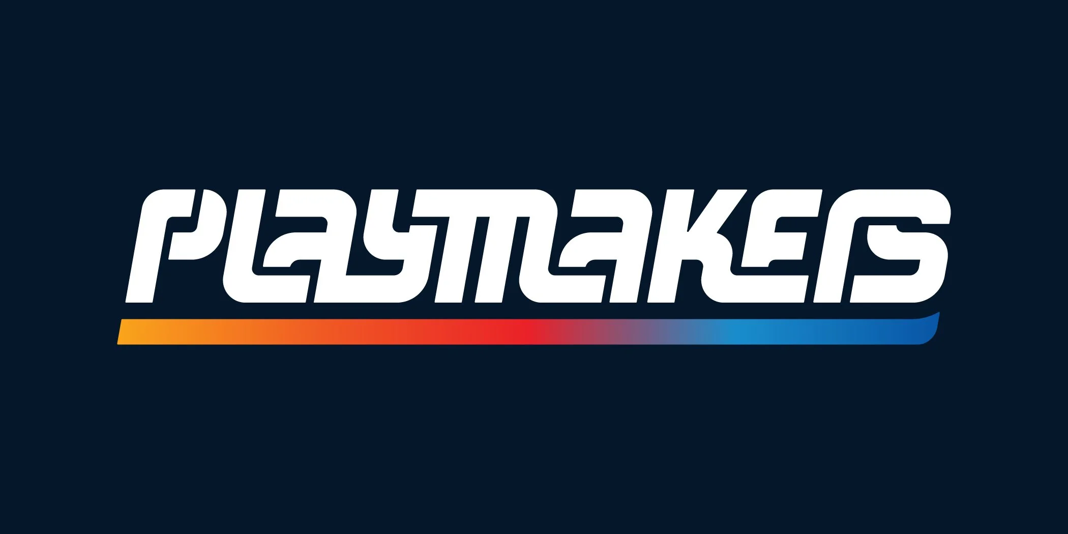 PLAYMAKERS custom logotype designed by Omar Garcia for San Diego FC
