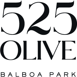 525 Olive Balboa Park logo.