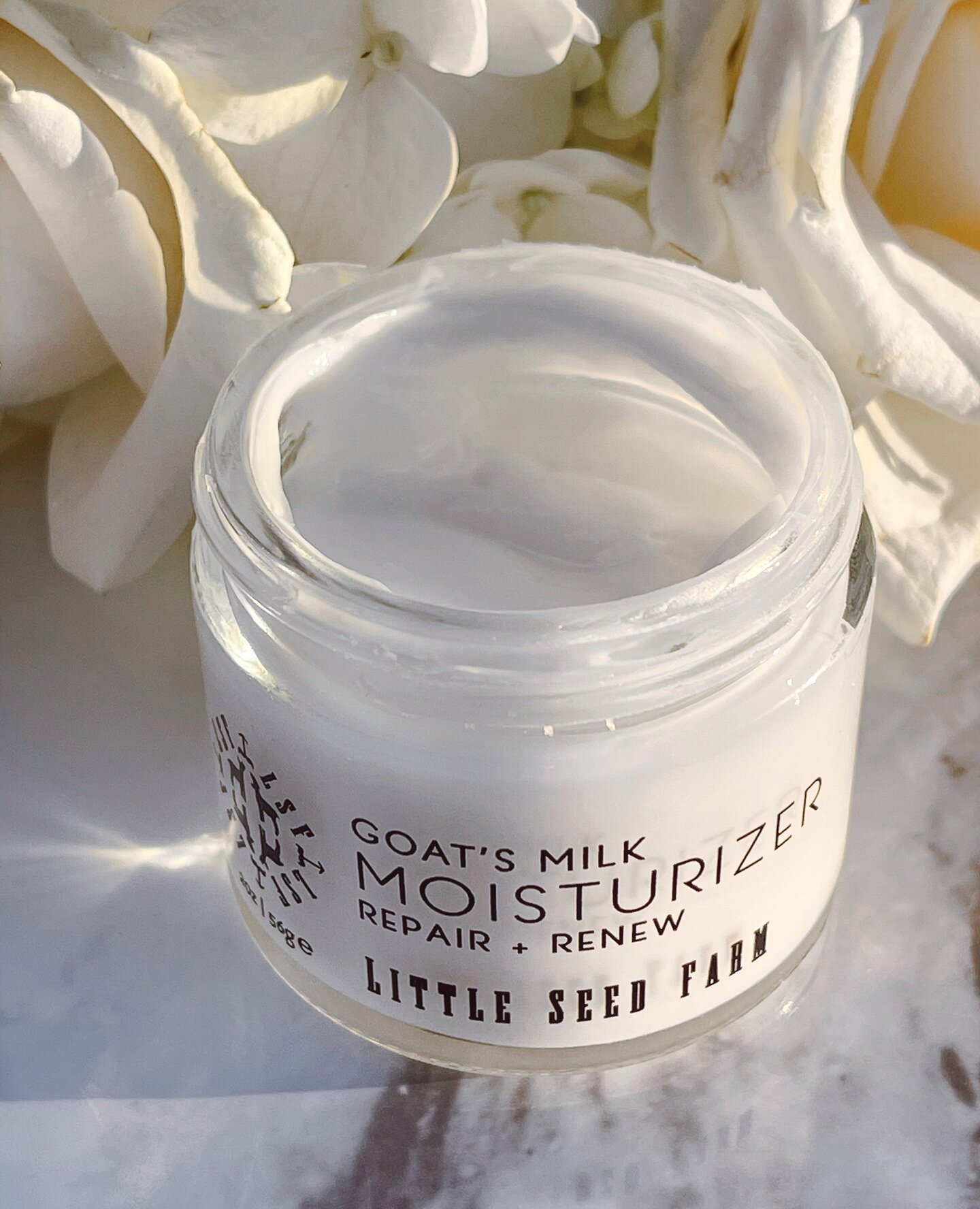 You love this moisturizer as much as we do - here's why: Goat milk magic 🥛✨ :⁠
.⁠
Goat's milk is gentle, nourishing, and full of moisturizing butterfat that soothes dry or irritated skin. Because of its unique structure (in particular its short prot