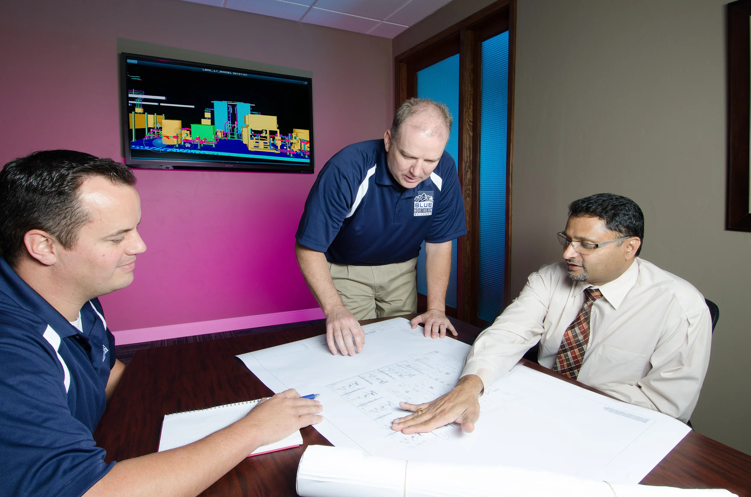 Marketing photography for Blue Northern Construction