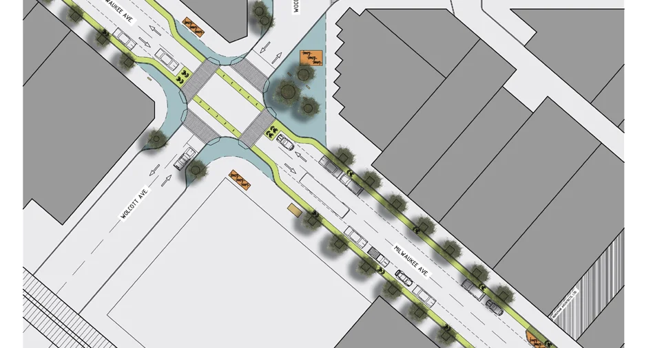 Milwaukee Avenue Bicycle — norsman architects, ltd.