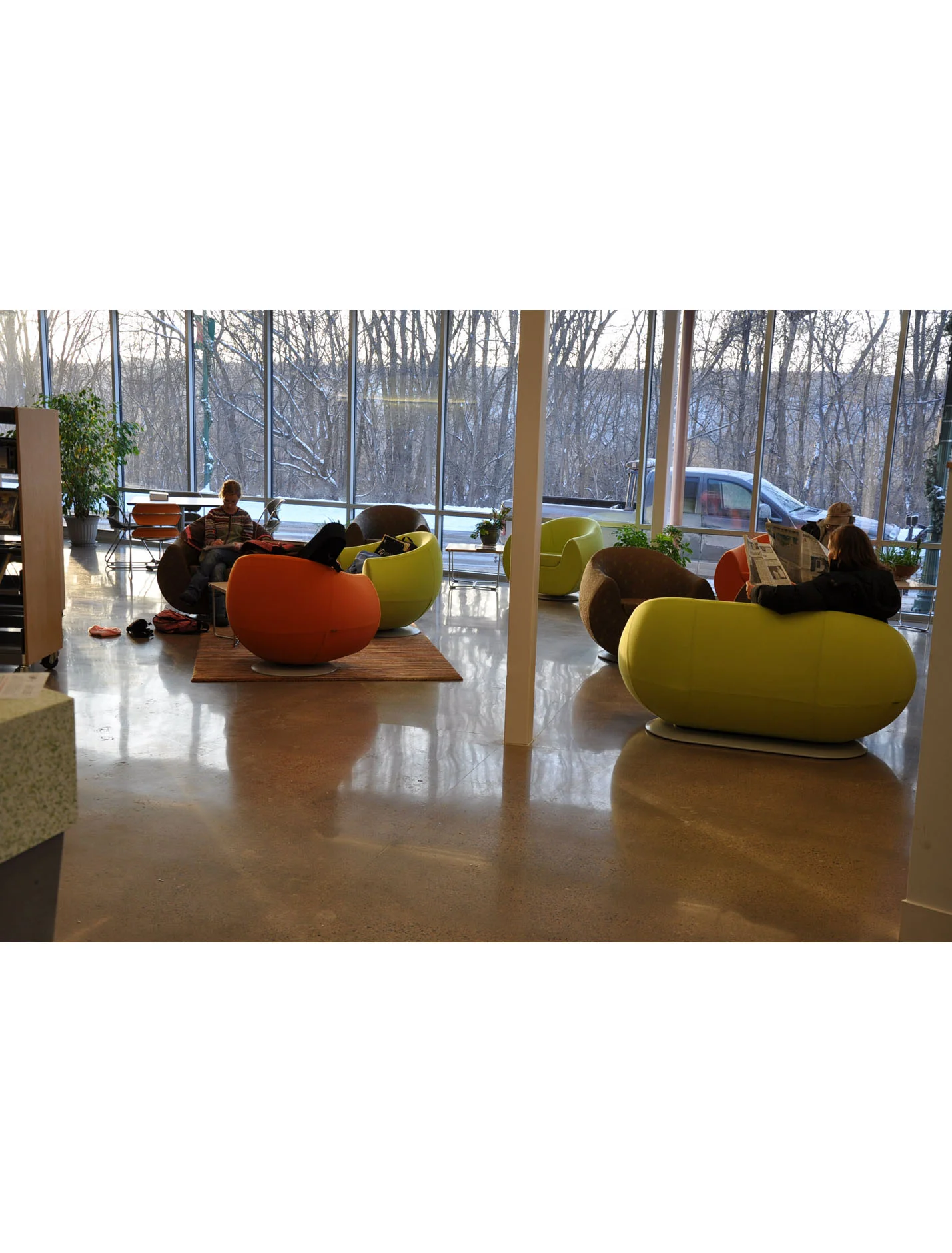 St. Croix Falls Public Library and Public Plaza - St. Croix Falls, WI