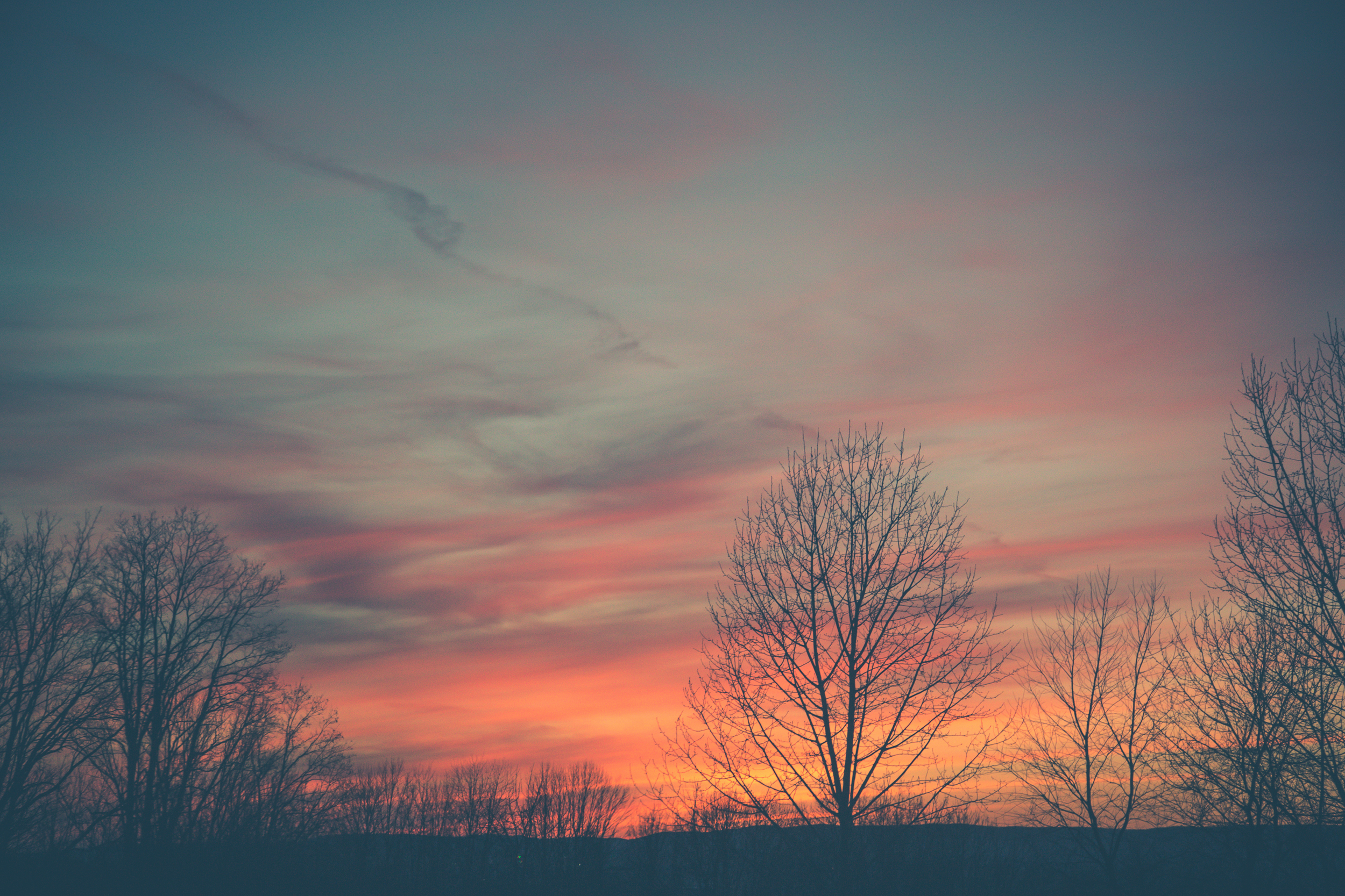37 // 366 Sunset on the way home from a day of wedding vendor meetings