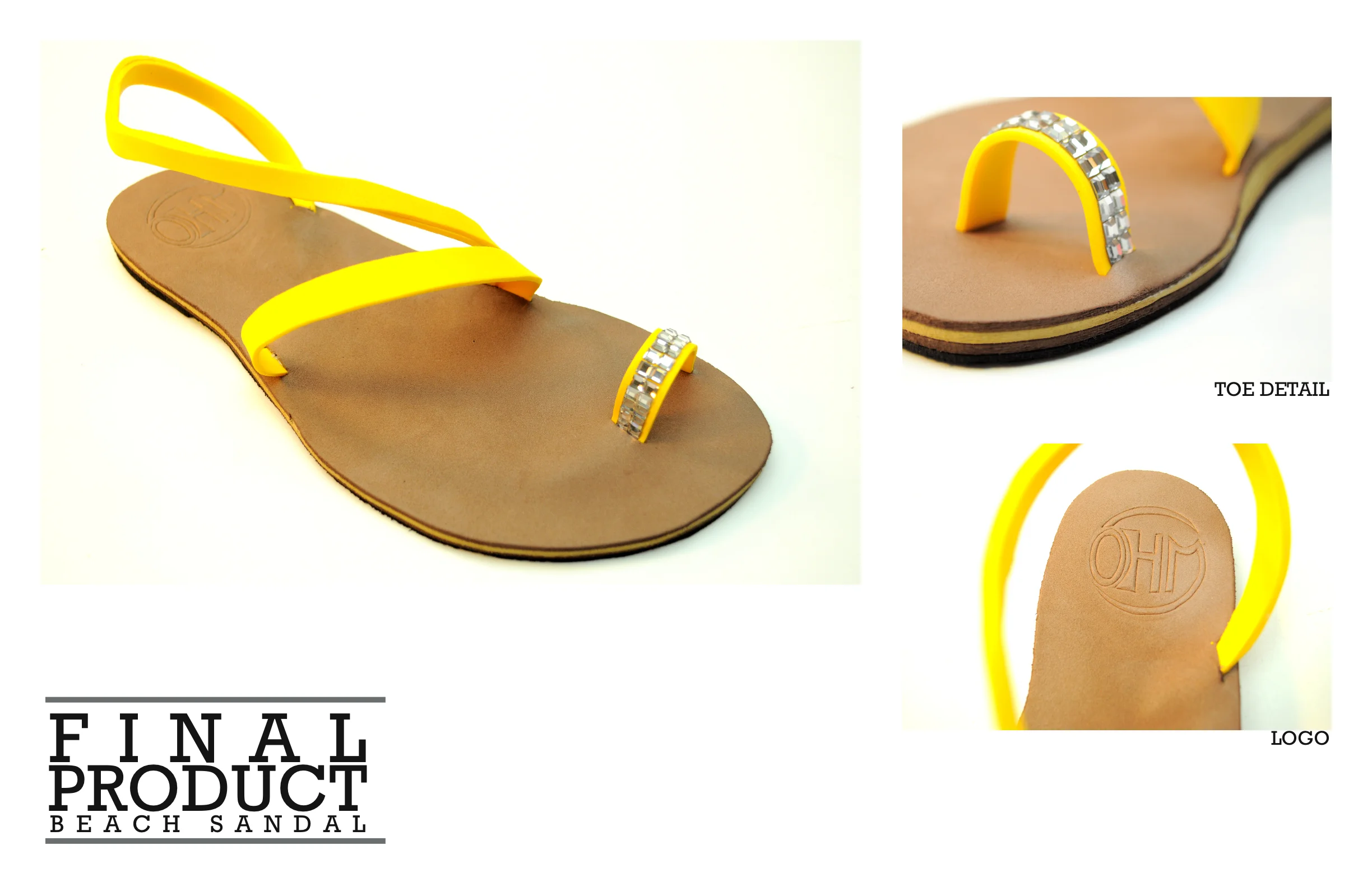 beach sandal concept - EVA foam model (2010)