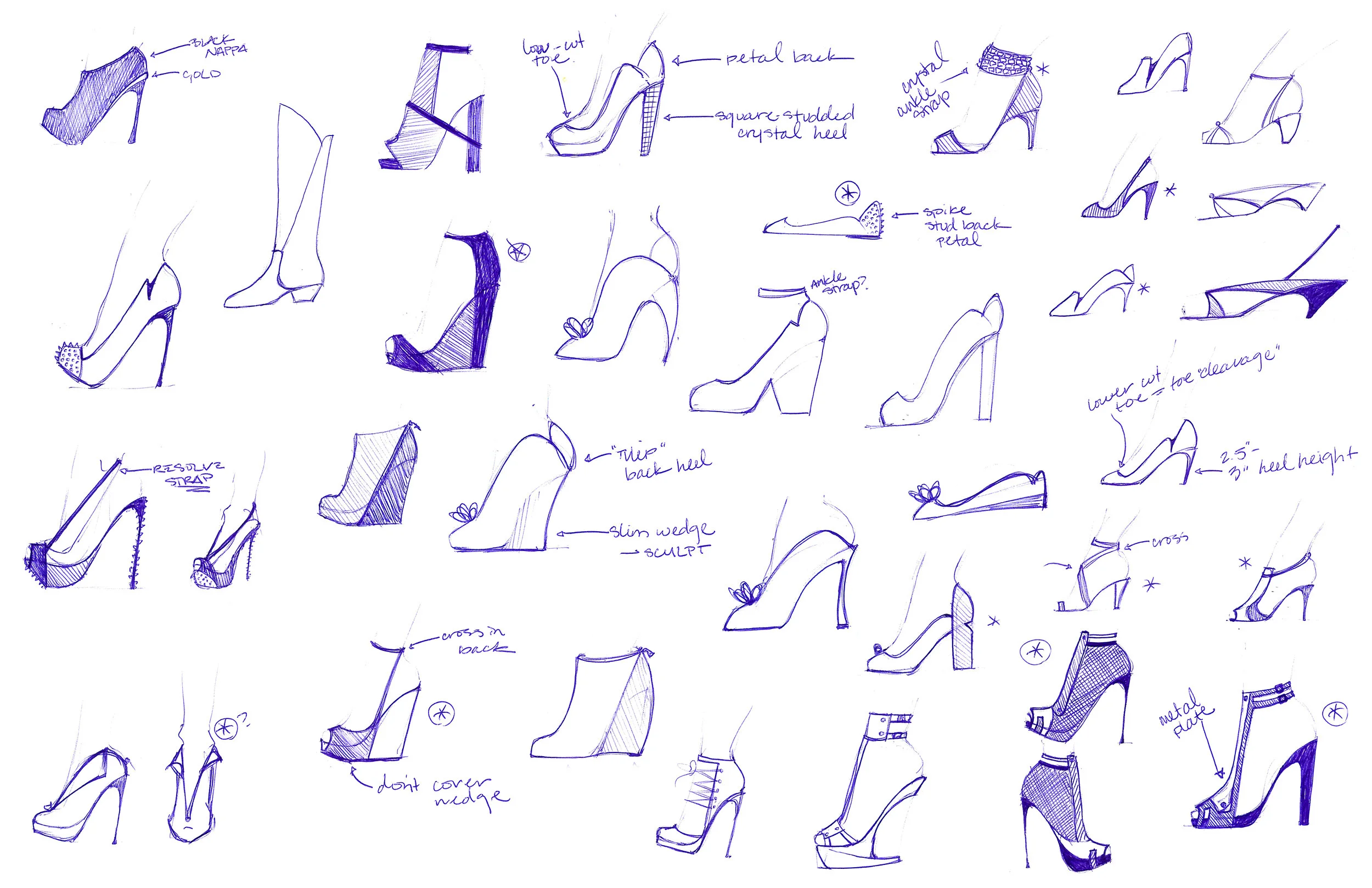 sketchbook page from internship (Summer 2012)