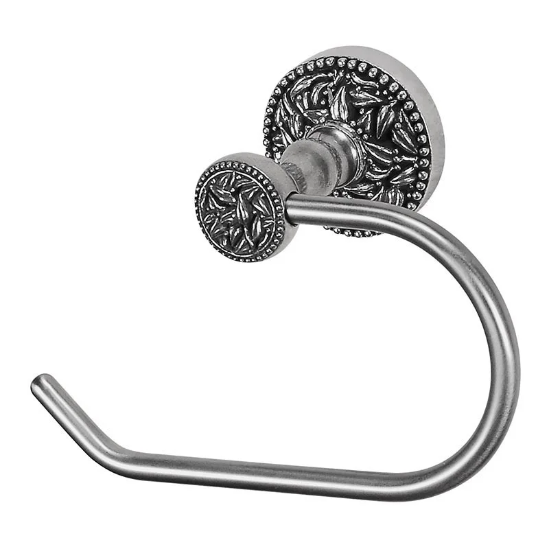 188TP9000F-VP San Michelle open tp holder shown in vintage silver. Available in 12 finishes.