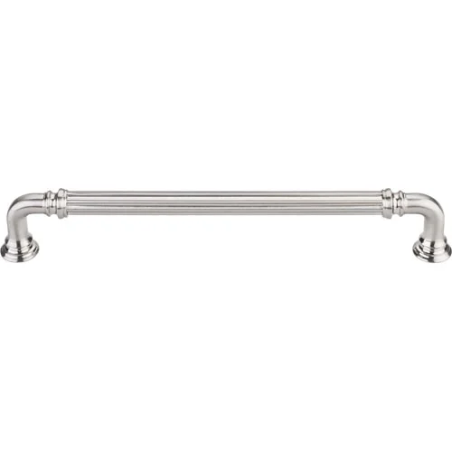 183TK324SN Reeded handle 7" ctc shown in satin nickel. Available in several sizes and finishes.