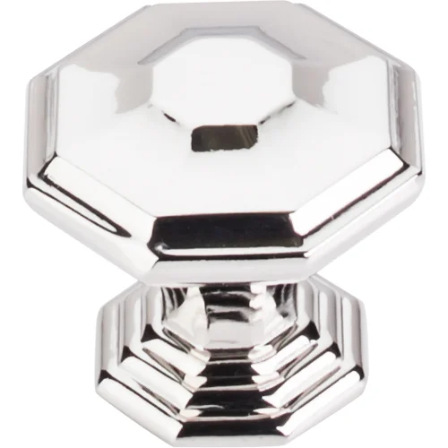 183TK348PN Chalet knob 1-1/2" shown in polished nickel. Available in two sizes and four finishes.