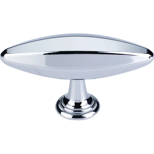 183TK231PC Chareau knob large 3" shown in polished chrome. Available in two sizes and three finishes.