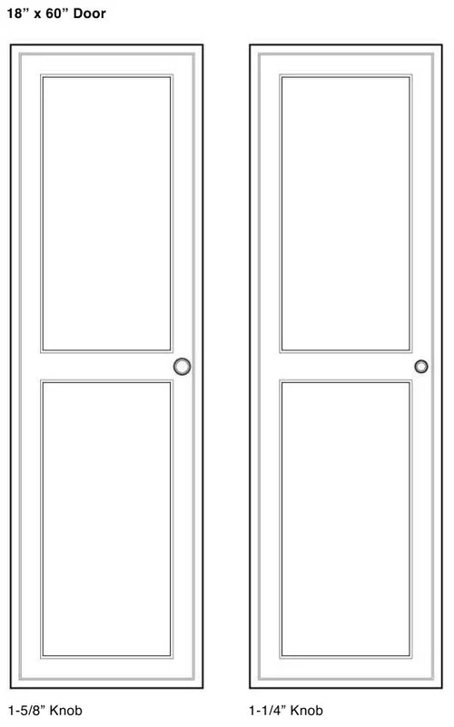 Hardware Sizing Guide — The Knobbery hardware door