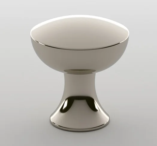 2598631-PN Lexington knob 1-1/4” polished nickel. Available in additional sizes and finishes .